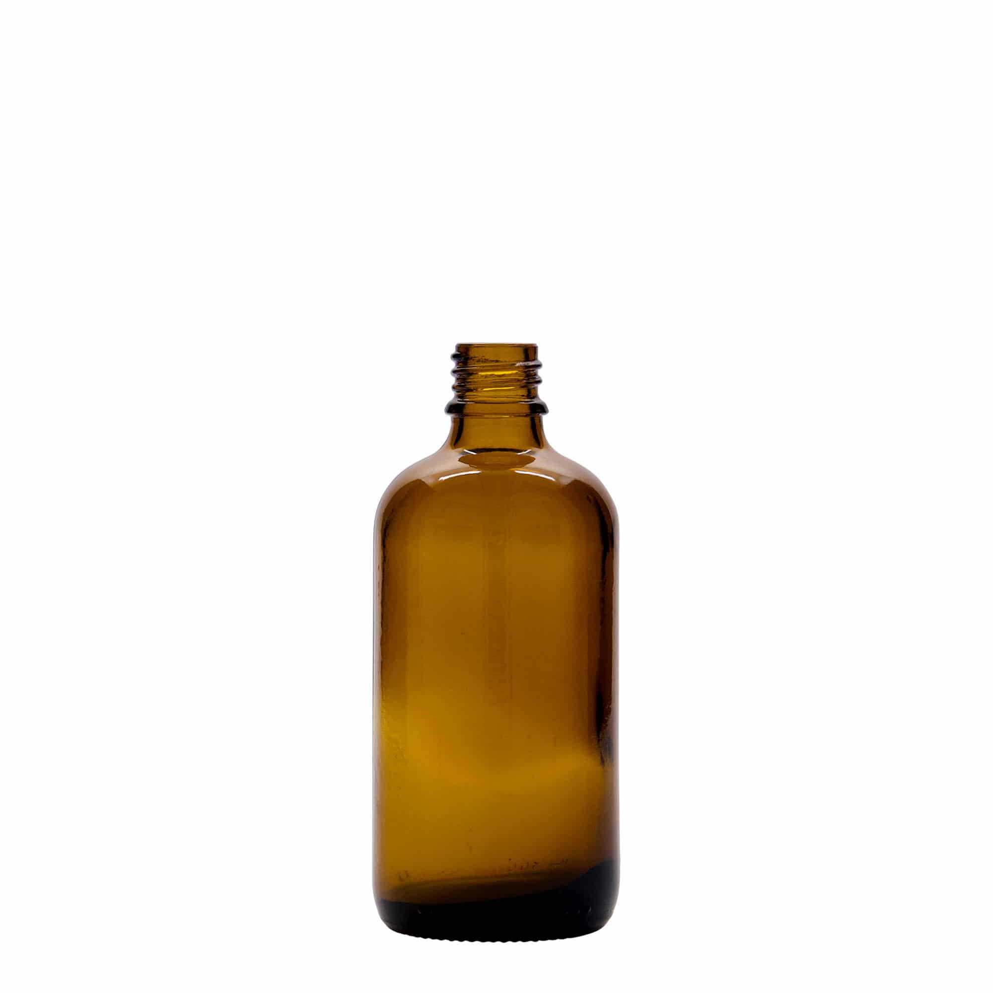 100 ml orvosi permetező üveg, barna, nyílás: DIN 18