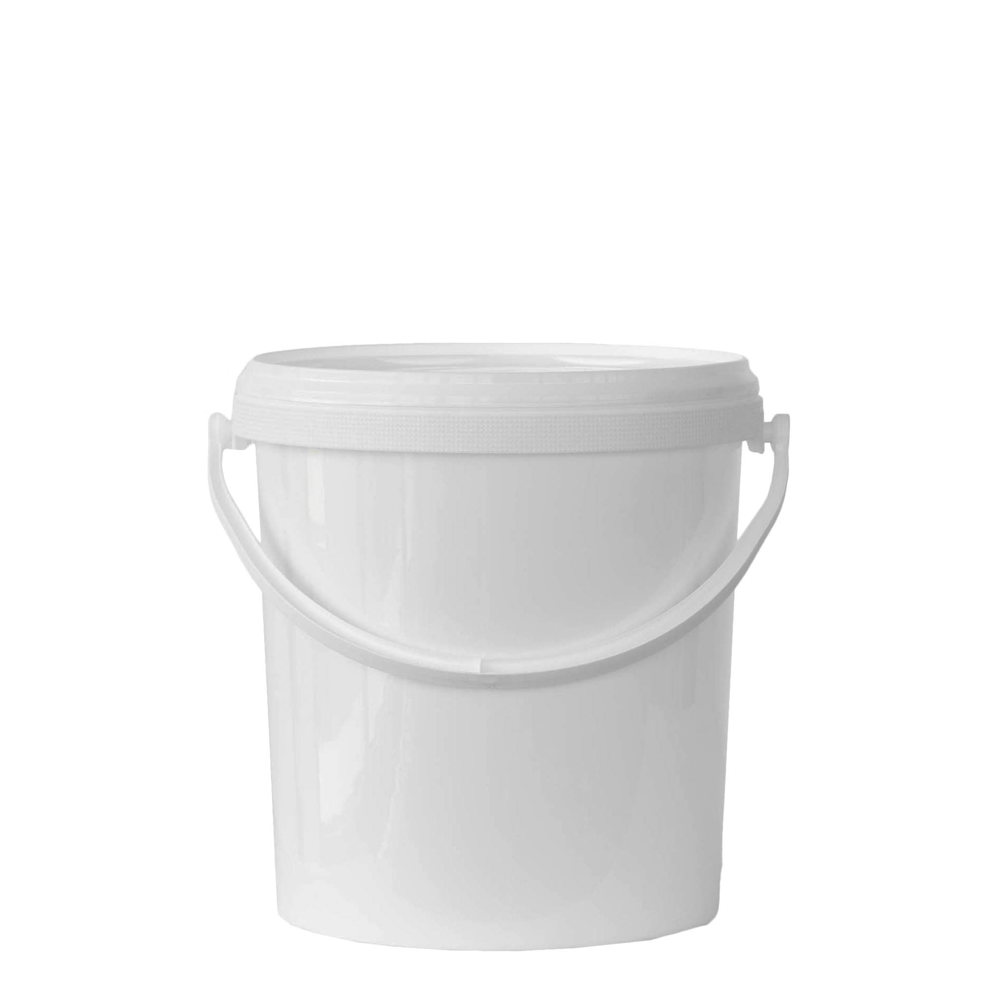 6 l vödör, PP-műanyag, fehér