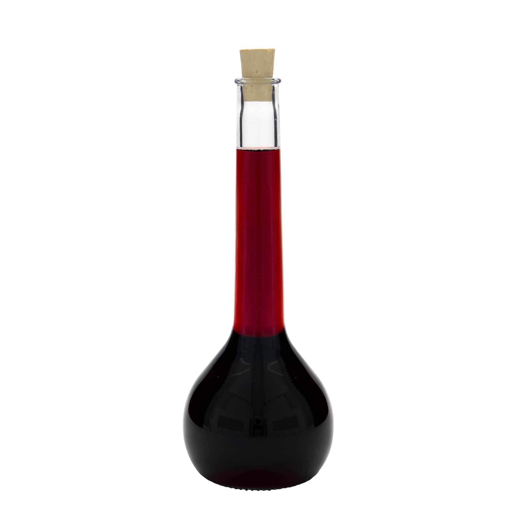 500 ml-es üvegpalack ’Tulipano', szájnyílás: parafadugó