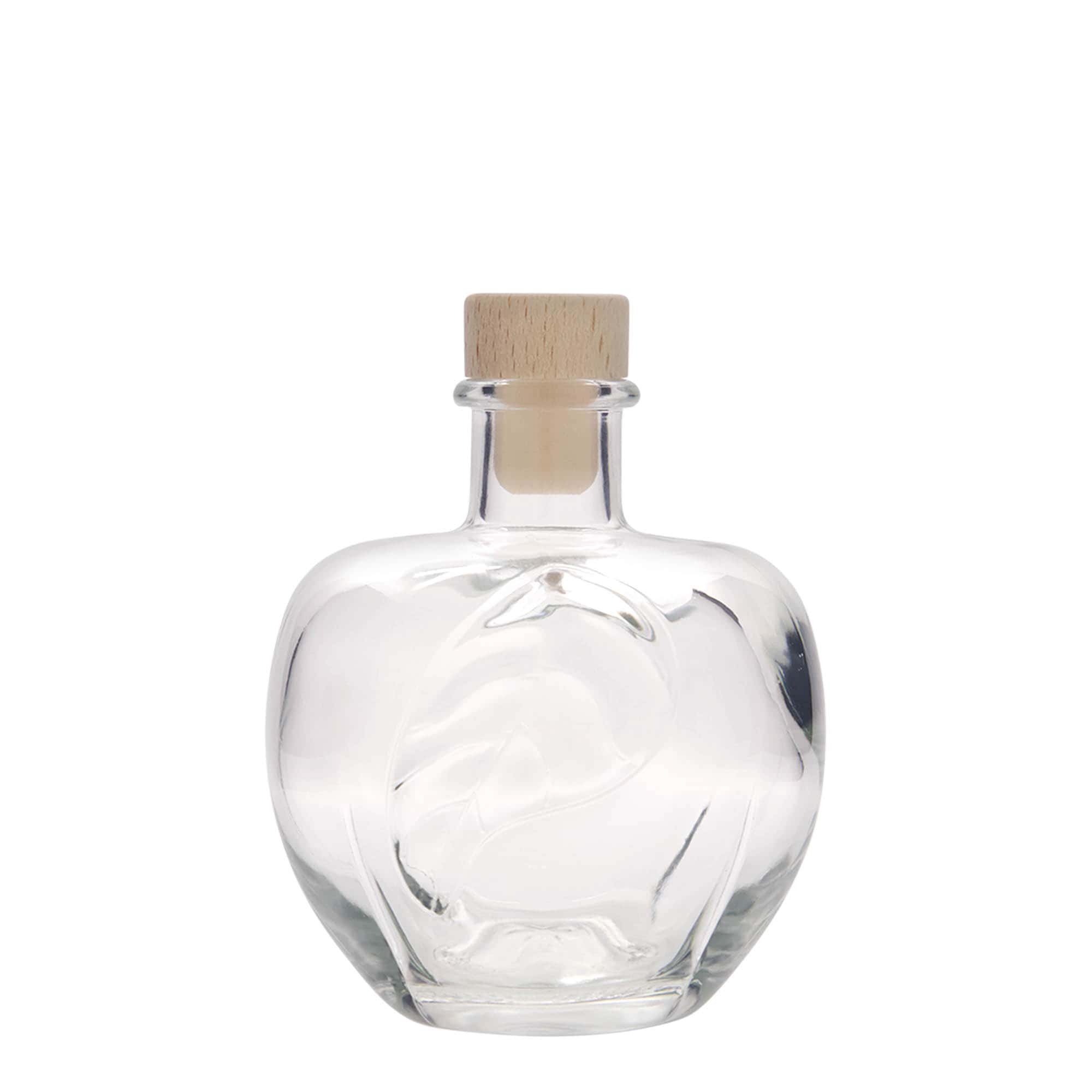 350 ml üvegpalack 'Alma', nyak: parafa