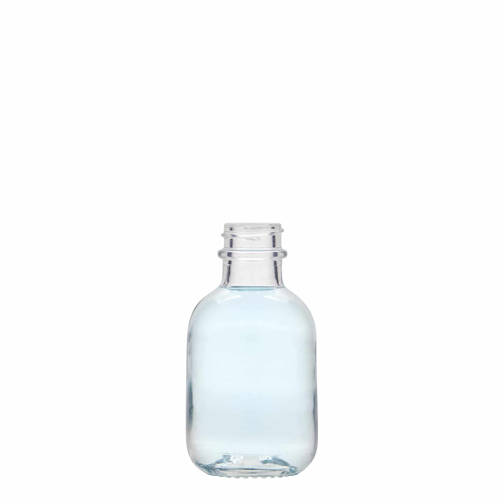 50 ml üvegpalack 'Lotto', nyílás: GPI 22