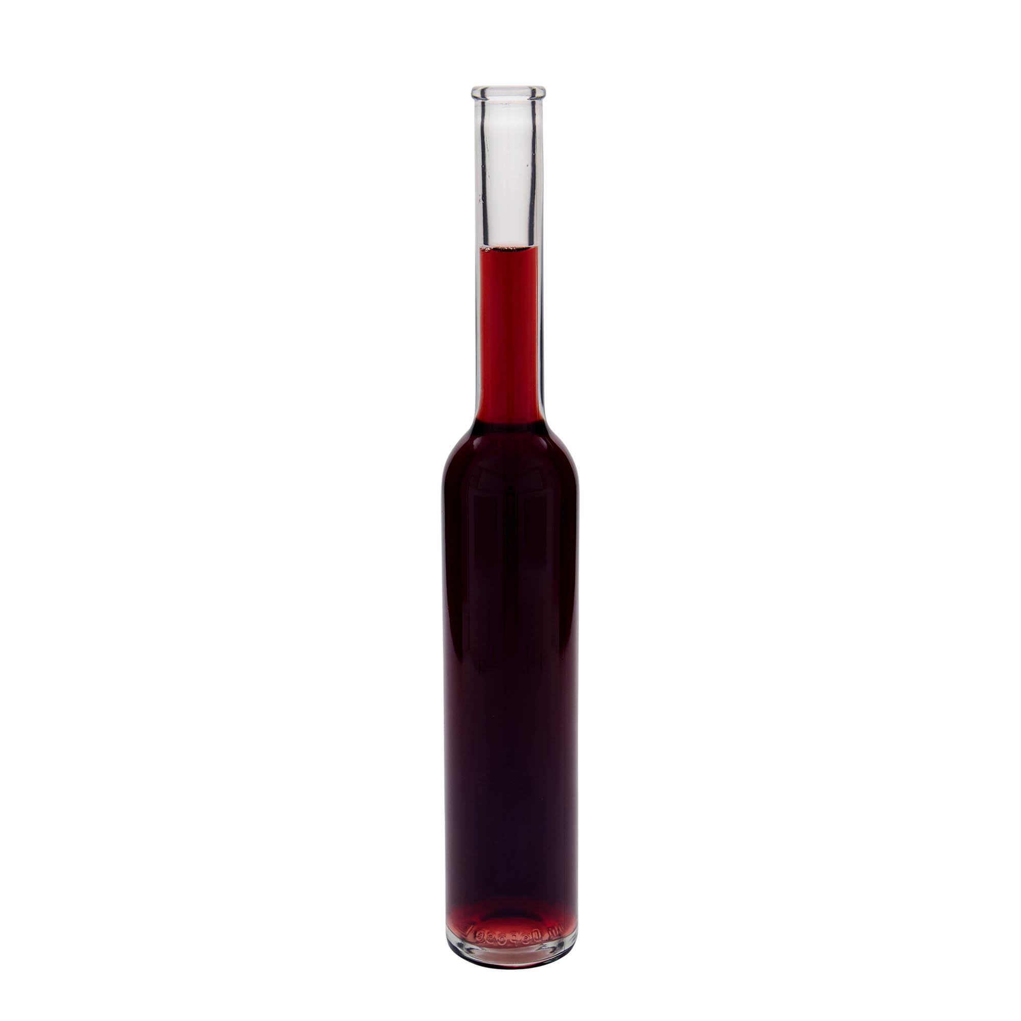 350 ml üvegpalack 'Platina', nyak: parafa