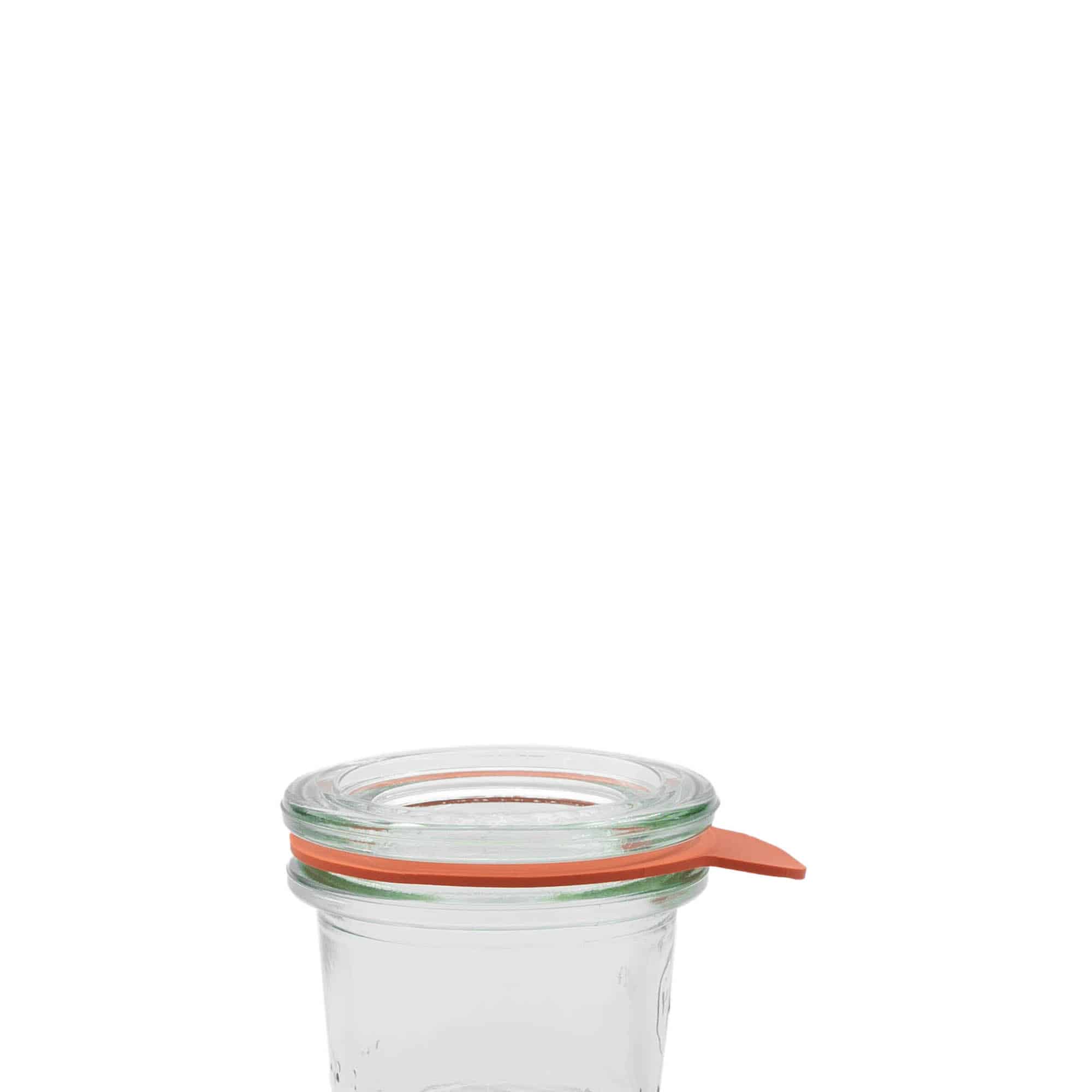 WECK befőzőgyűrű RR40, piros, nyílás: kerek perem