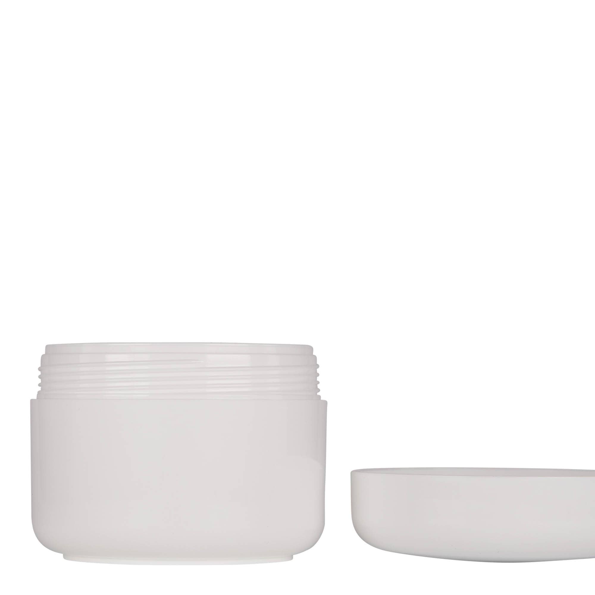 200 ml műanyag doboz 'Bianca', PP, fehér, nyílás: csavarzár