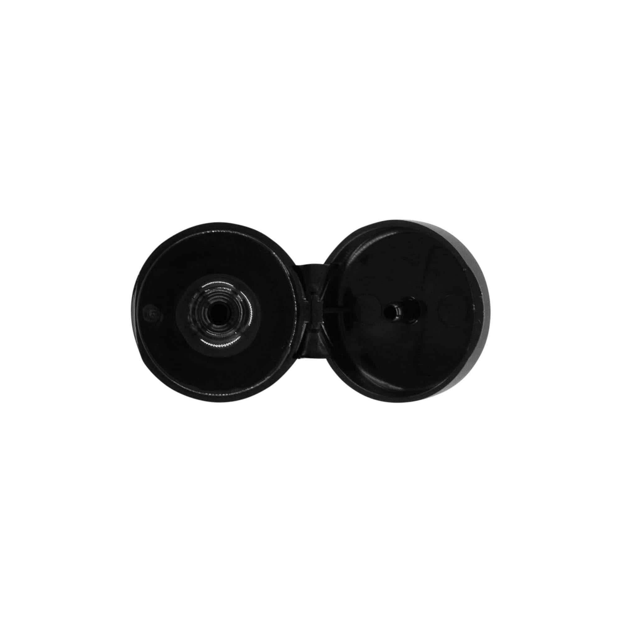 Csavarzáras billenőzsanér, PP műanyag, fekete, nyílásmérethez: 20/410 Csavarzáras billenőzsanér, PP műanyag, fekete, nyílásmérethez: 20/410