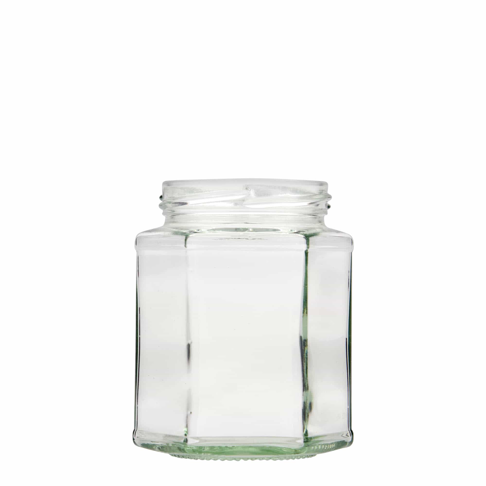 324 ml-es hatszögletű üveg, szájnyílás: Twist-Off (TO 66) 324 ml-es hatszögletű üveg, szájnyílás: Twist-Off (TO 66)