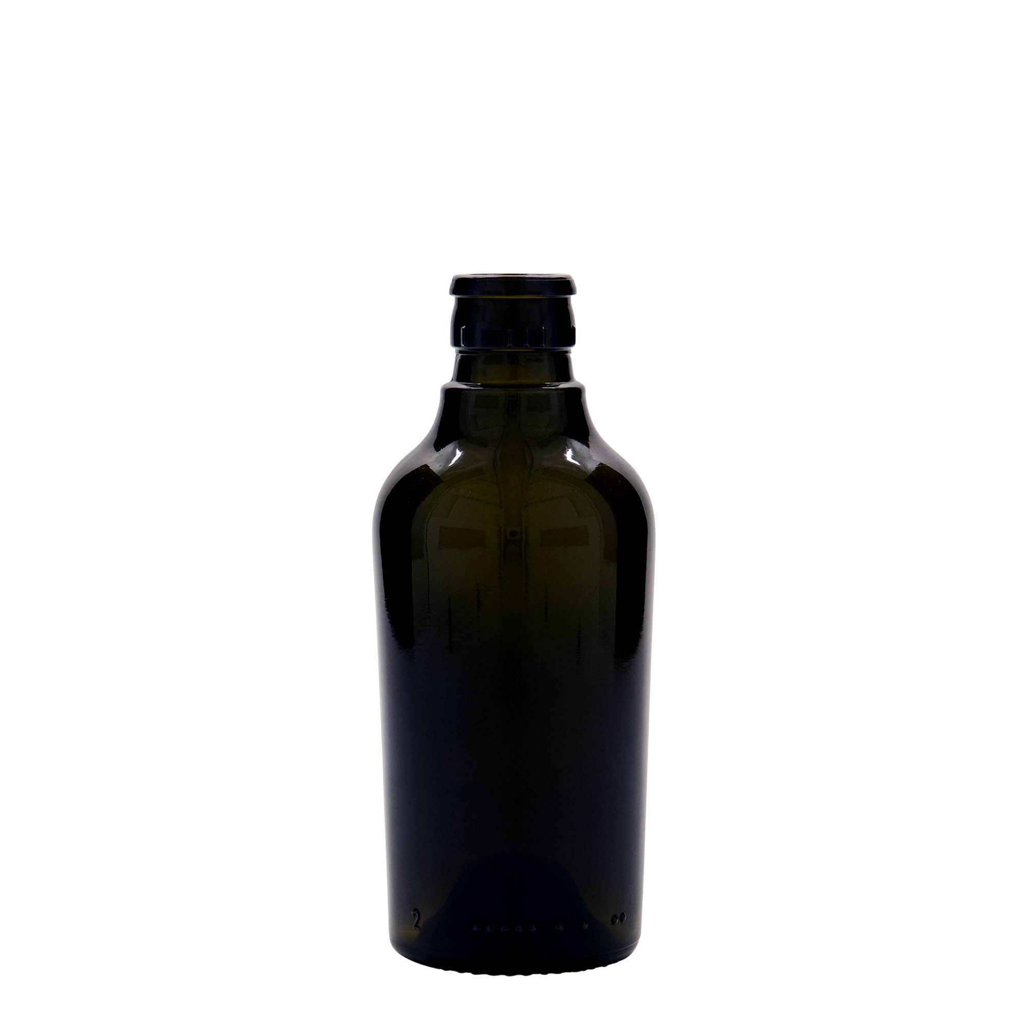 250 ml ecet-/olajüveg 'Oleum', üveg, antikzöld, nyílás: DOP 250 ml ecet-/olajüveg 'Oleum', üveg, antikzöld, nyílás: DOP