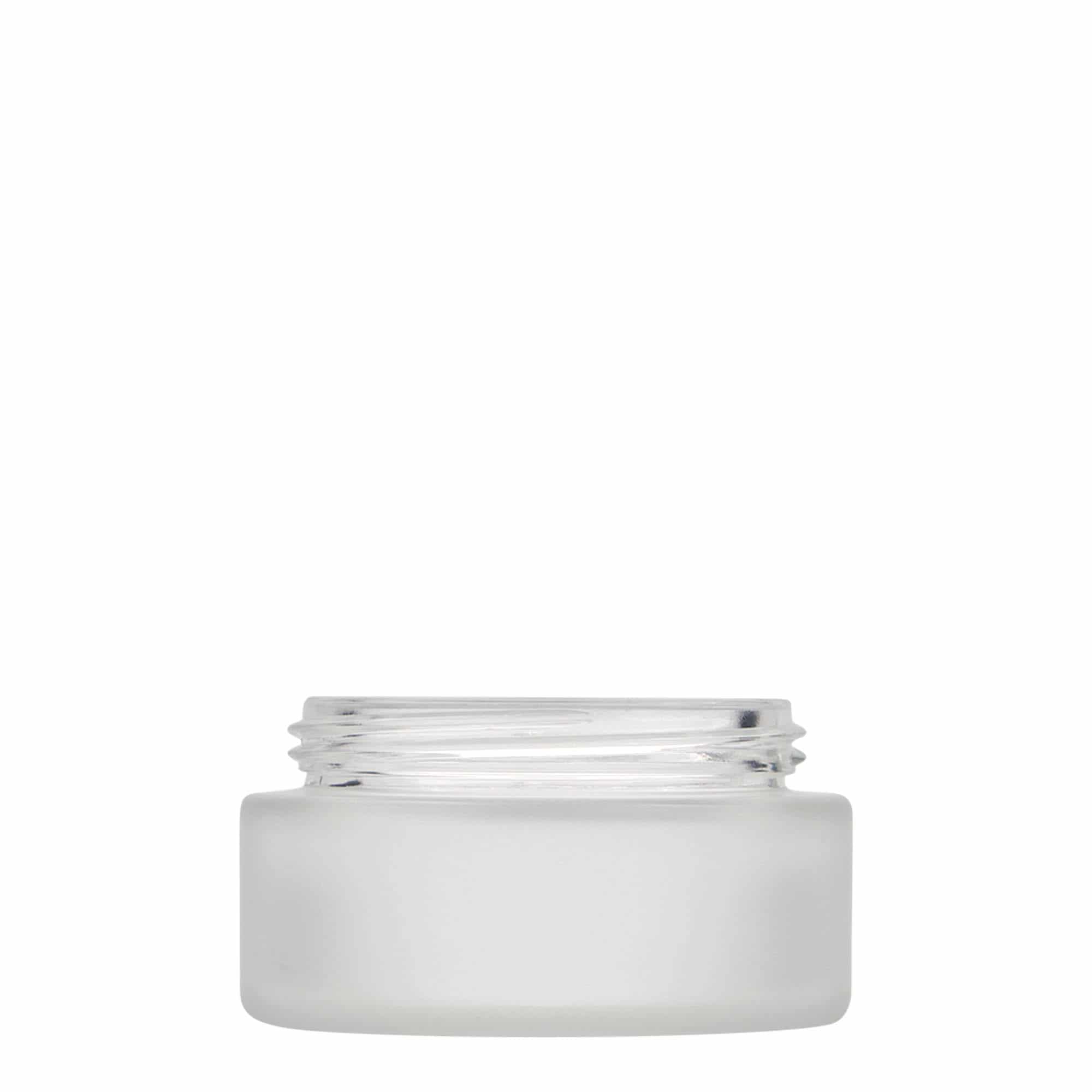 100 ml-es tégely 'Platin Edition', üveg, opál, szájnyílás: csavaros kupak 100 ml-es tégely 'Platin Edition', üveg, opál, szájnyílás: csavaros kupak