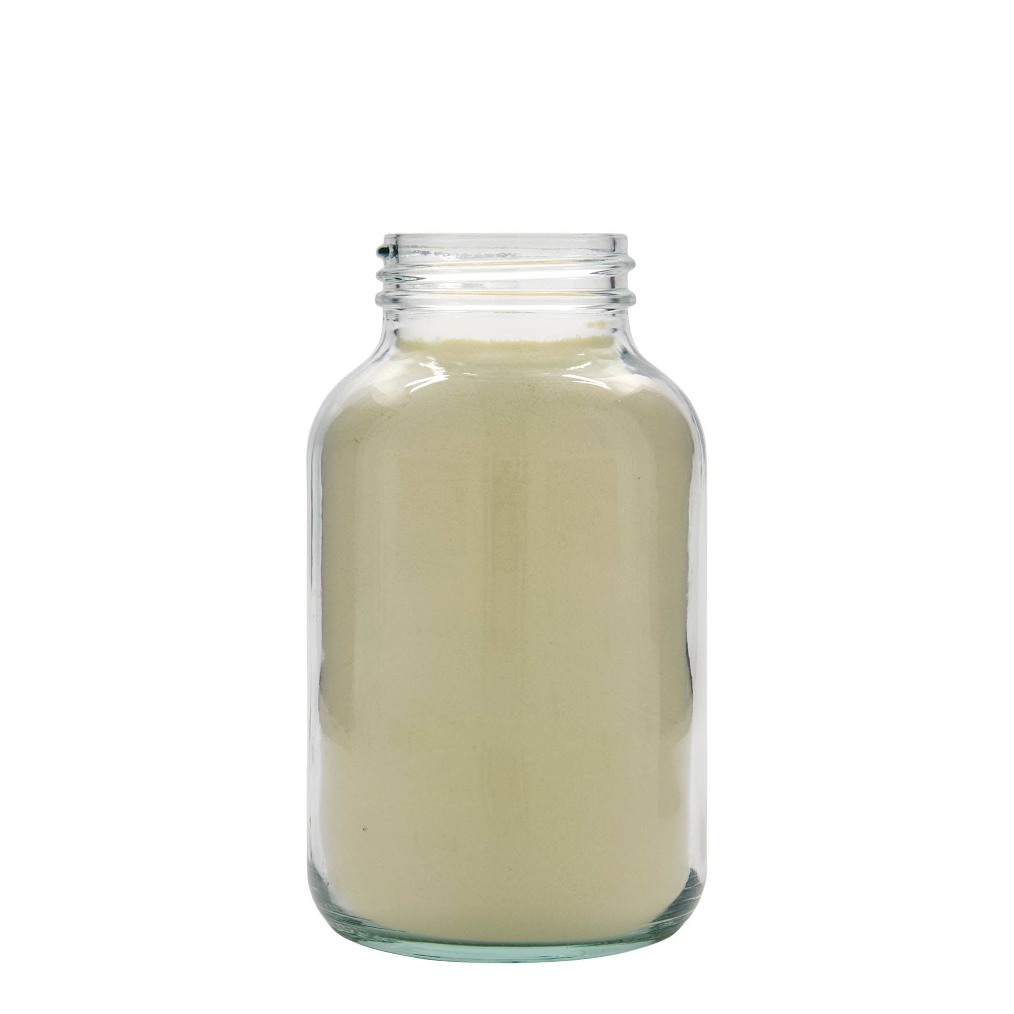 1.000 ml széles szájú üveg, nyílás: DIN 68