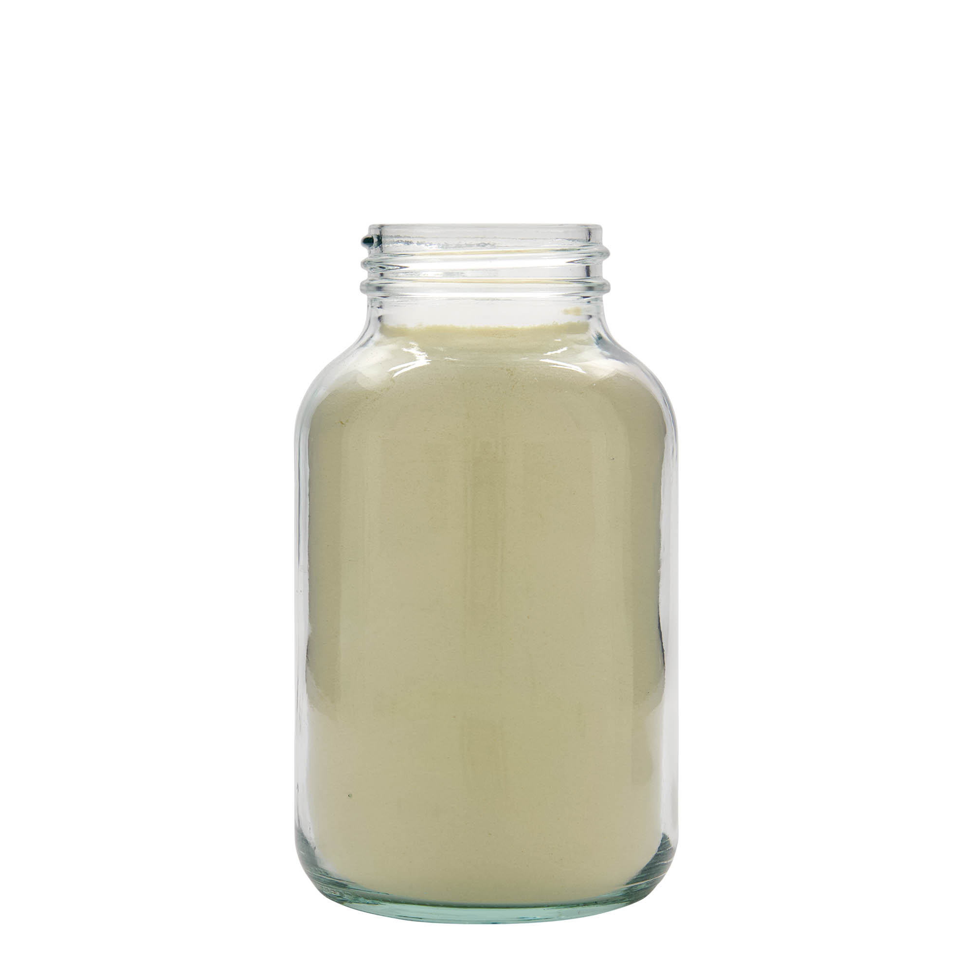 1.000 ml széles szájú üveg, nyílás: DIN 68
