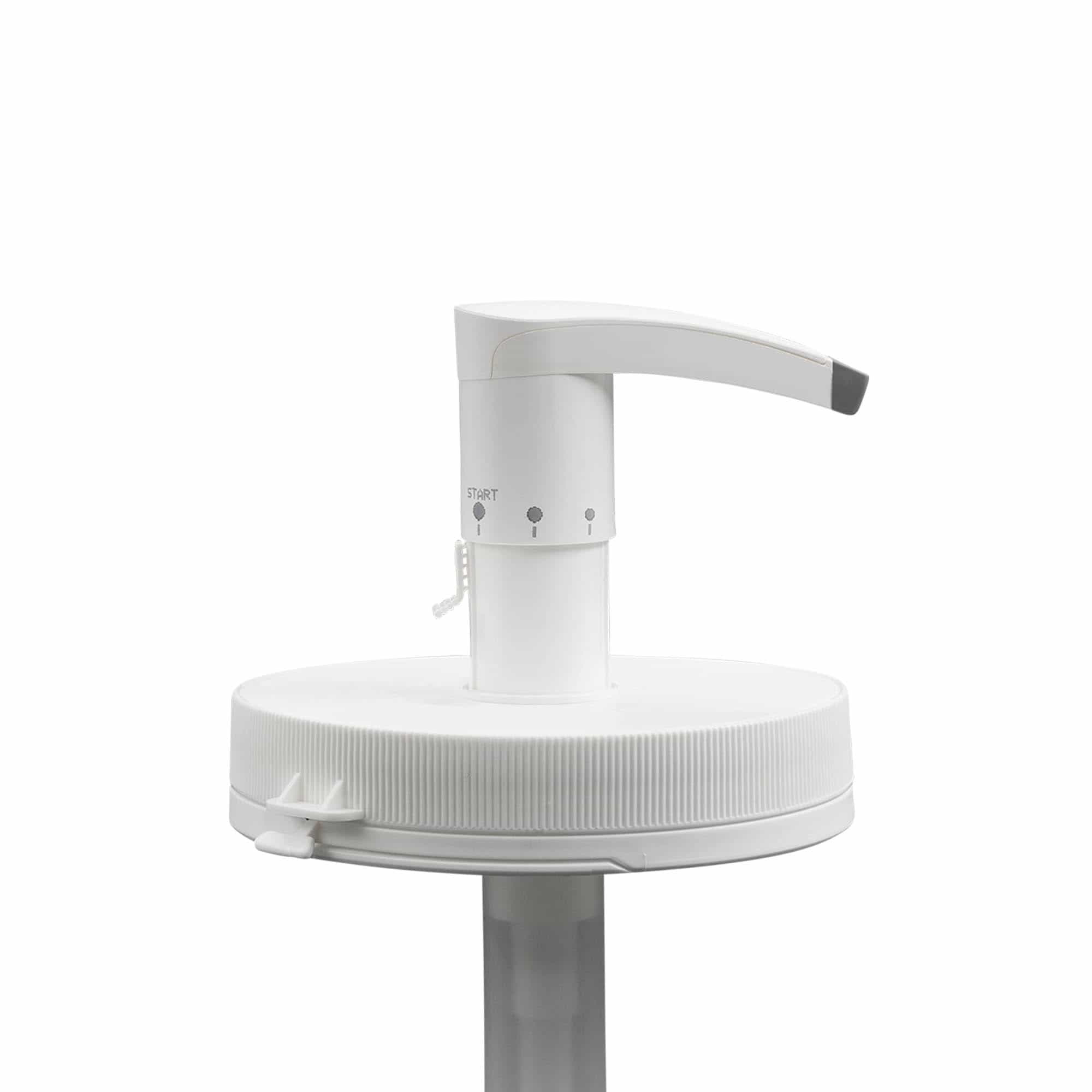 Adagoló pumpa 1.240 ml-es 'Securibox'-hoz, PE-műanyag, fehér, nyíláshoz: csavarzárhoz Adagoló pumpa 1.240 ml-es 'Securibox'-hoz, PE-műanyag, fehér, nyíláshoz: csavarzárhoz