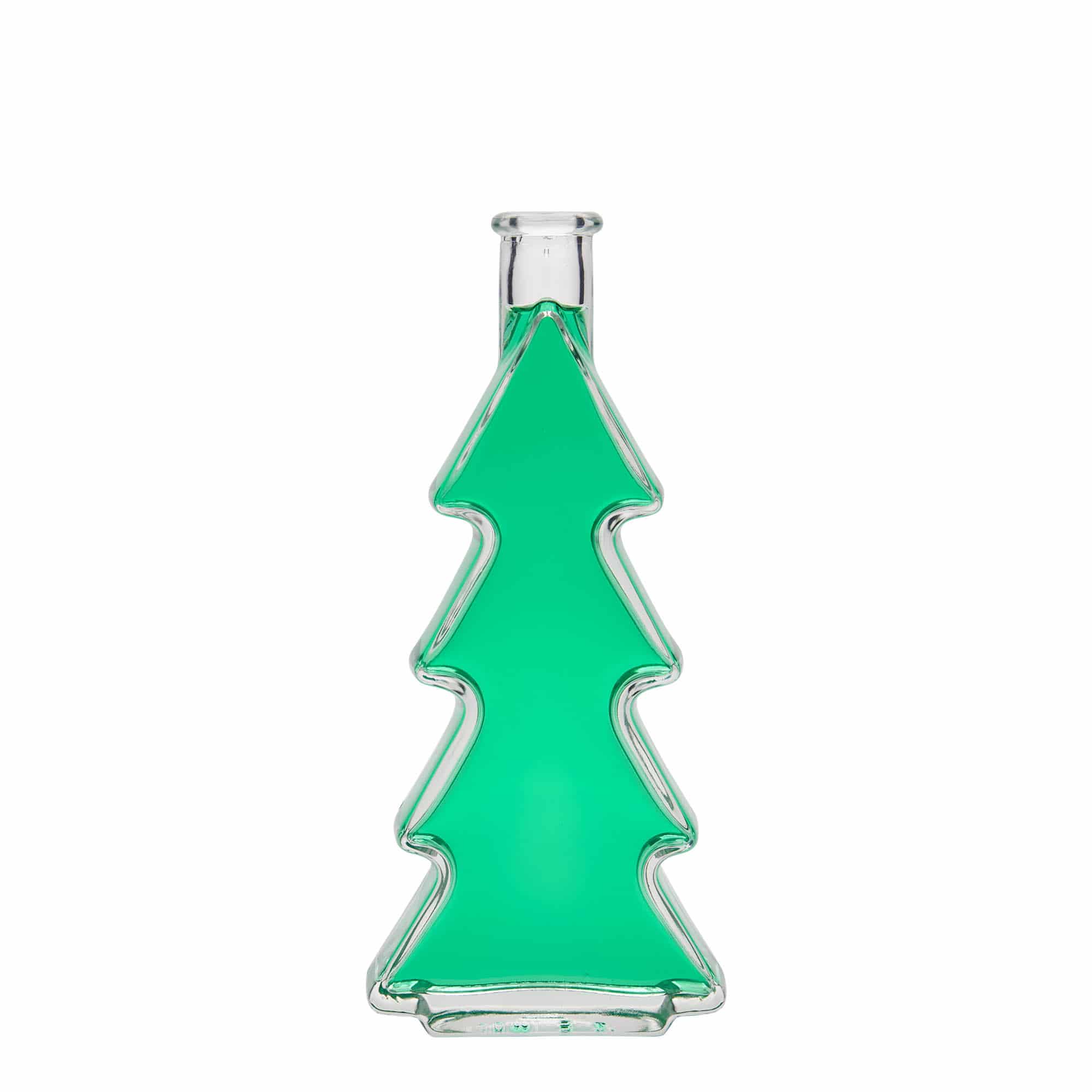 200 ml üvegpalack 'Fenyőfa', nyílás: parafa
