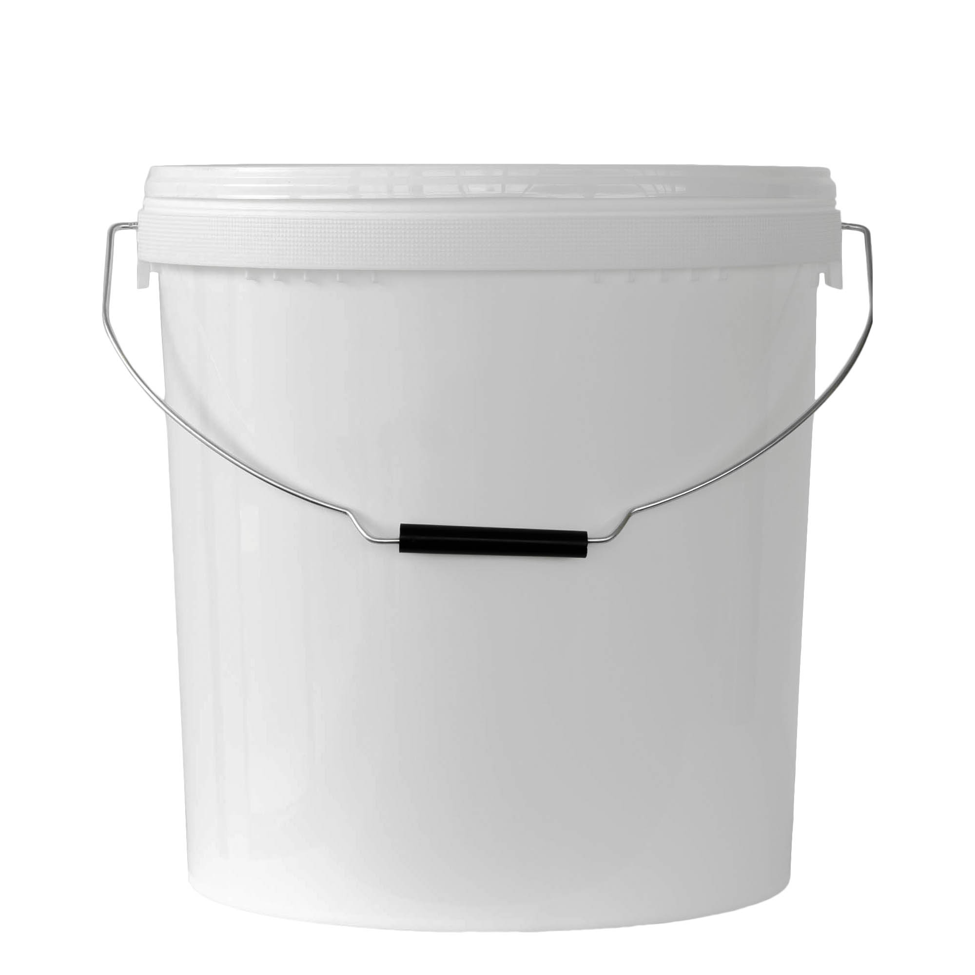 20 l vödör, PP-műanyag, fehér 20 l vödör, PP-műanyag, fehér