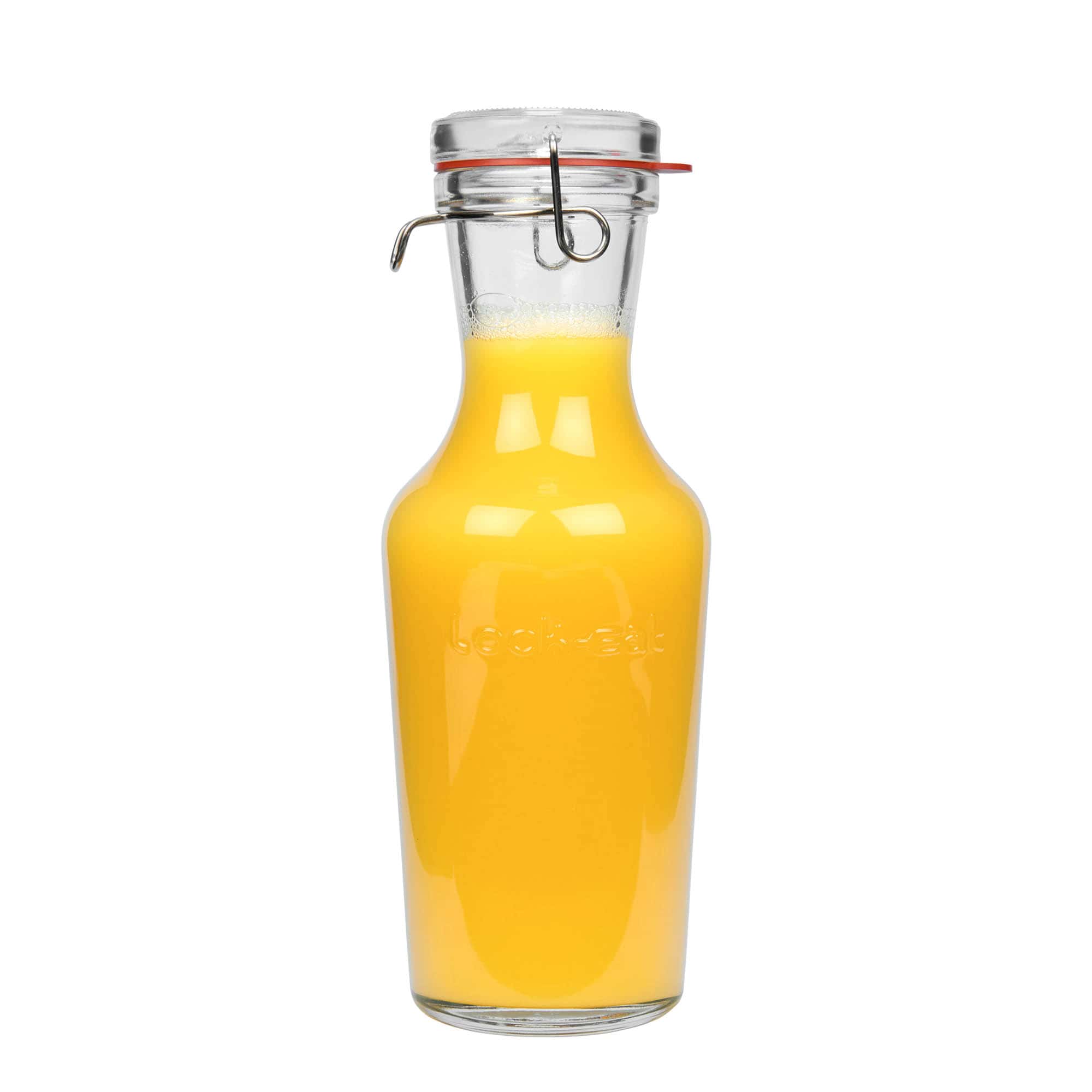 1.000 ml üvegkancsó 'Lock-Eat', nyílás: drótfüles zárófedél