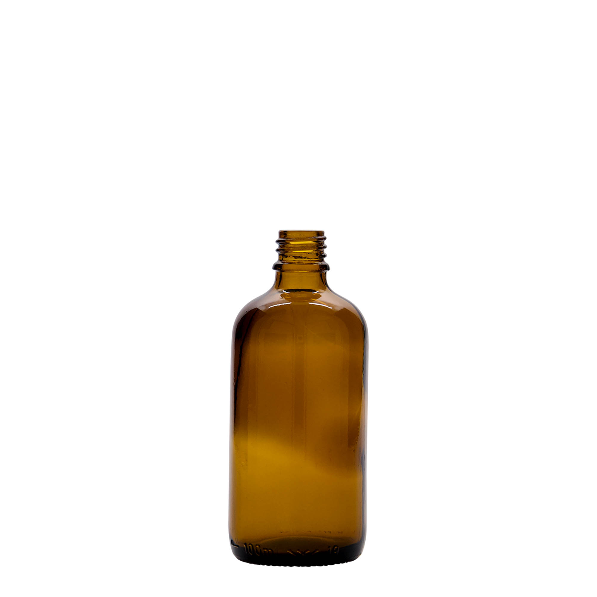 100 ml orvosi üveg, barna, nyílás: DIN 18 100 ml orvosi üveg, barna, nyílás: DIN 18