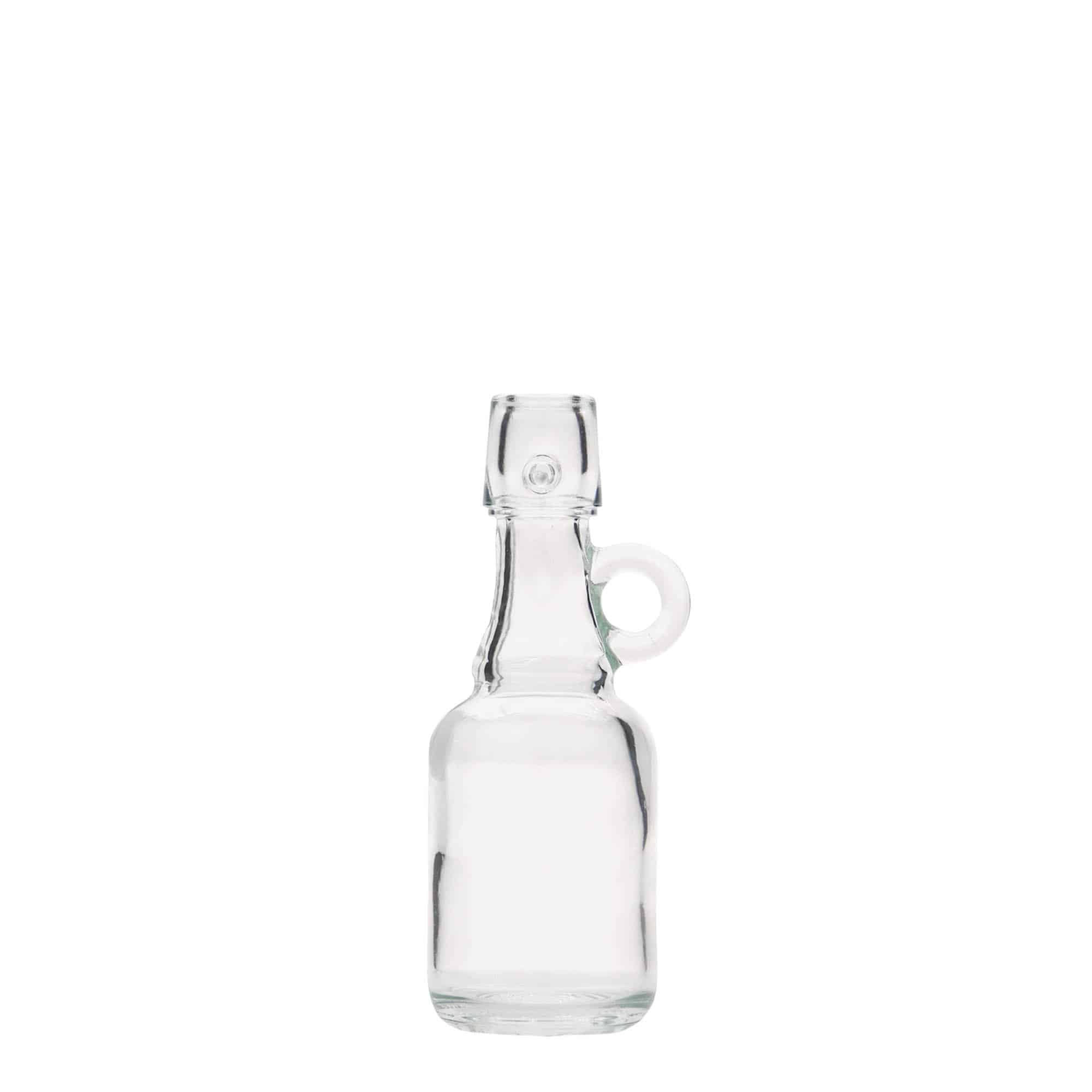 40 ml-es üvegpalack 'Santos', szájnyílás: csatos zár 40 ml-es üvegpalack 'Santos', szájnyílás: csatos zár