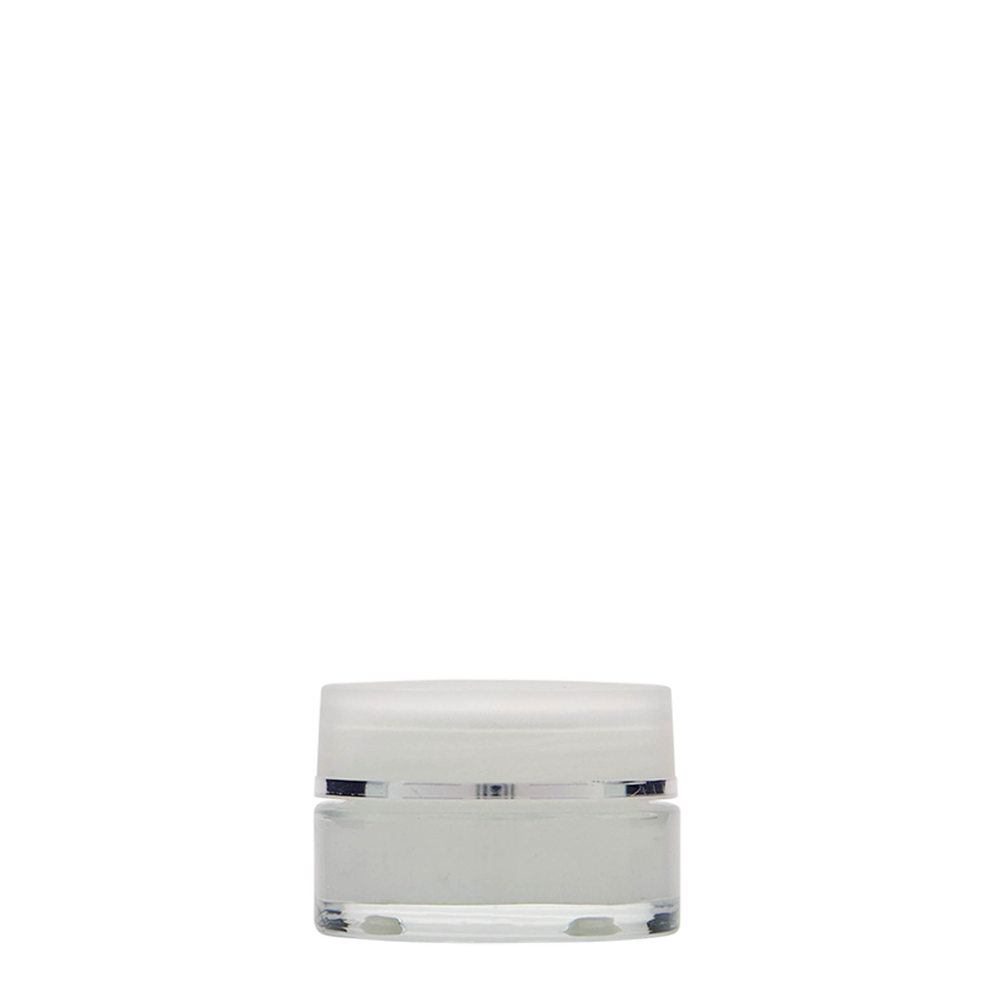 15 ml tégely 'Clear Edition', üveg, nyílás: csavarzár 15 ml tégely 'Clear Edition', üveg, nyílás: csavarzár