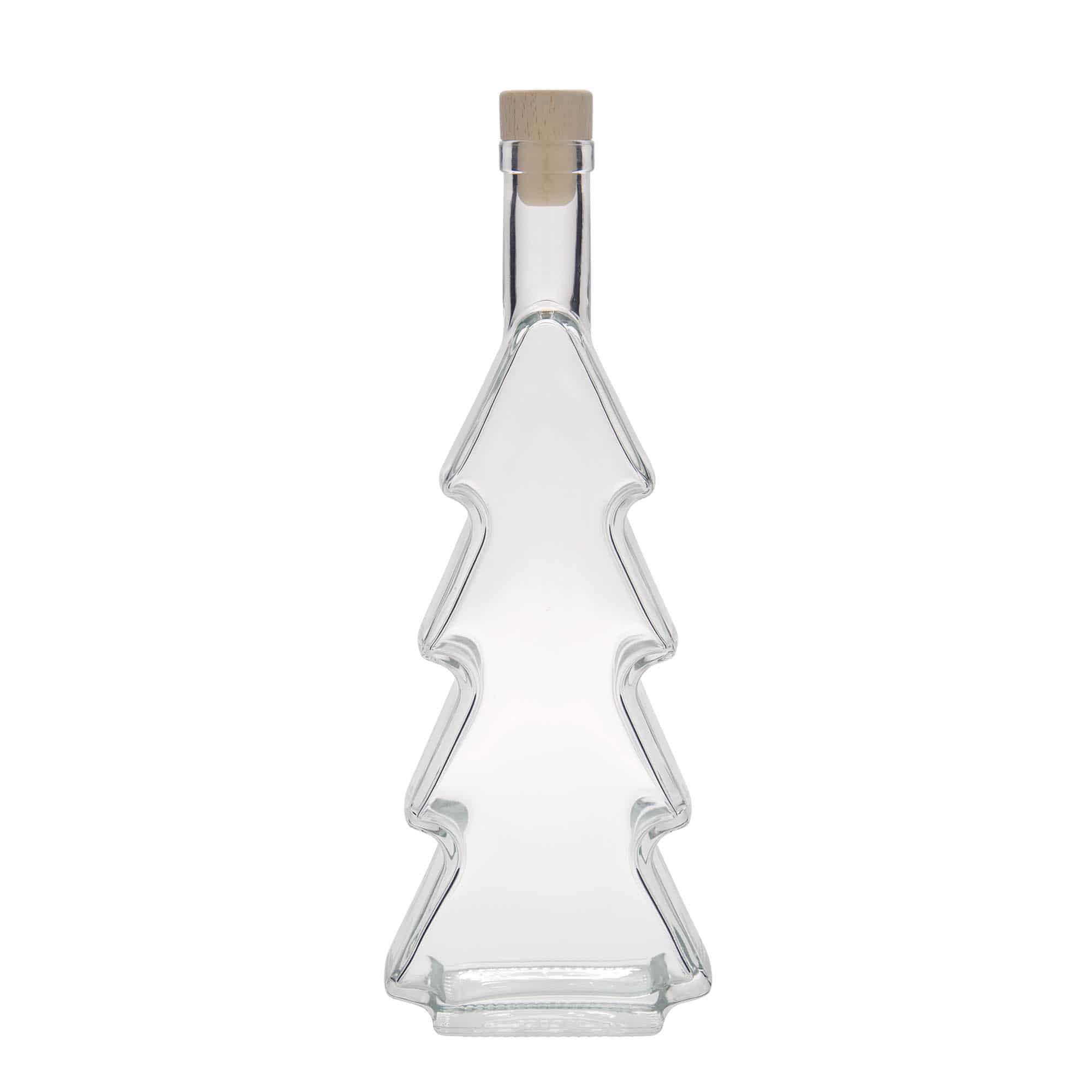 500 ml üvegpalack 'Fenyőfa', nyílás: parafa