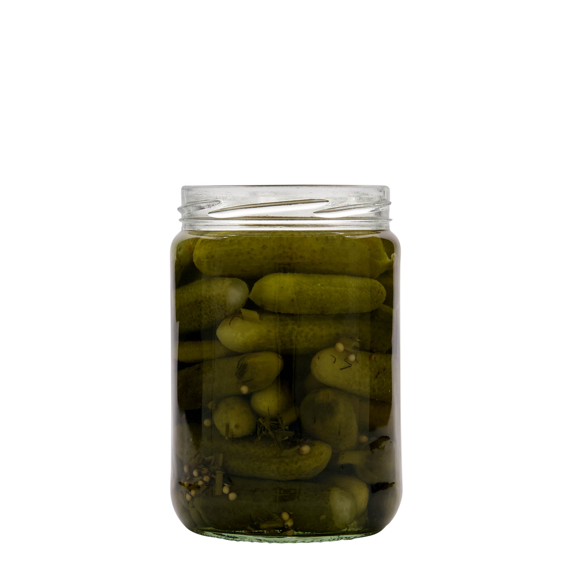 580 ml befőttesüveg, nyílás: csavaros zárófedél (TO 82) 580 ml befőttesüveg, nyílás: csavaros zárófedél (TO 82)