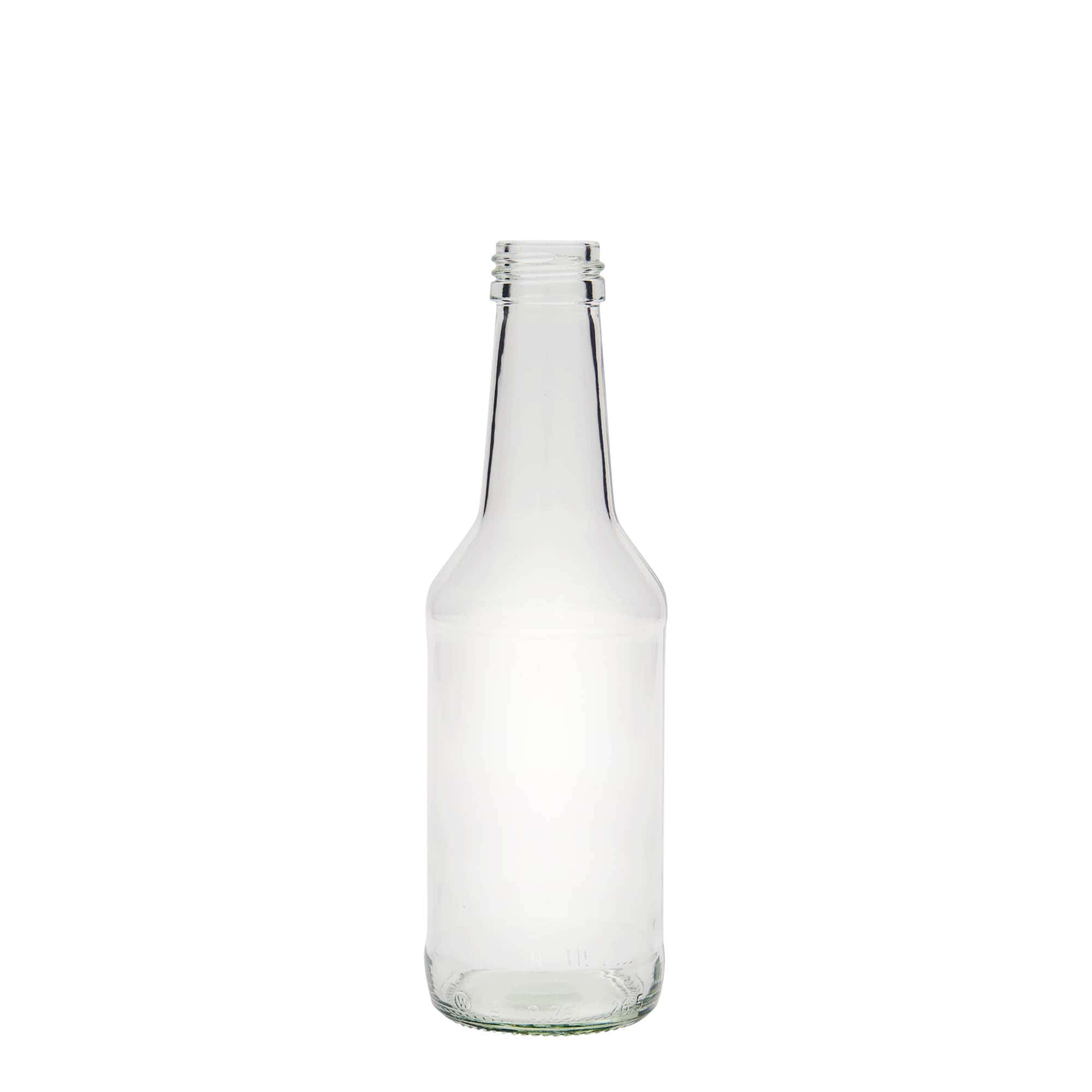 250 ml üvegpalack 'Nils', nyílás: PP 28