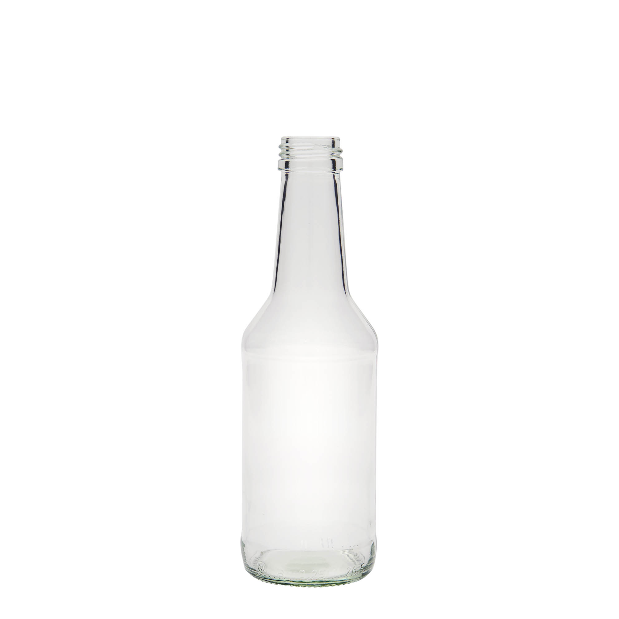250 ml üvegpalack 'Nils', nyílás: PP 28