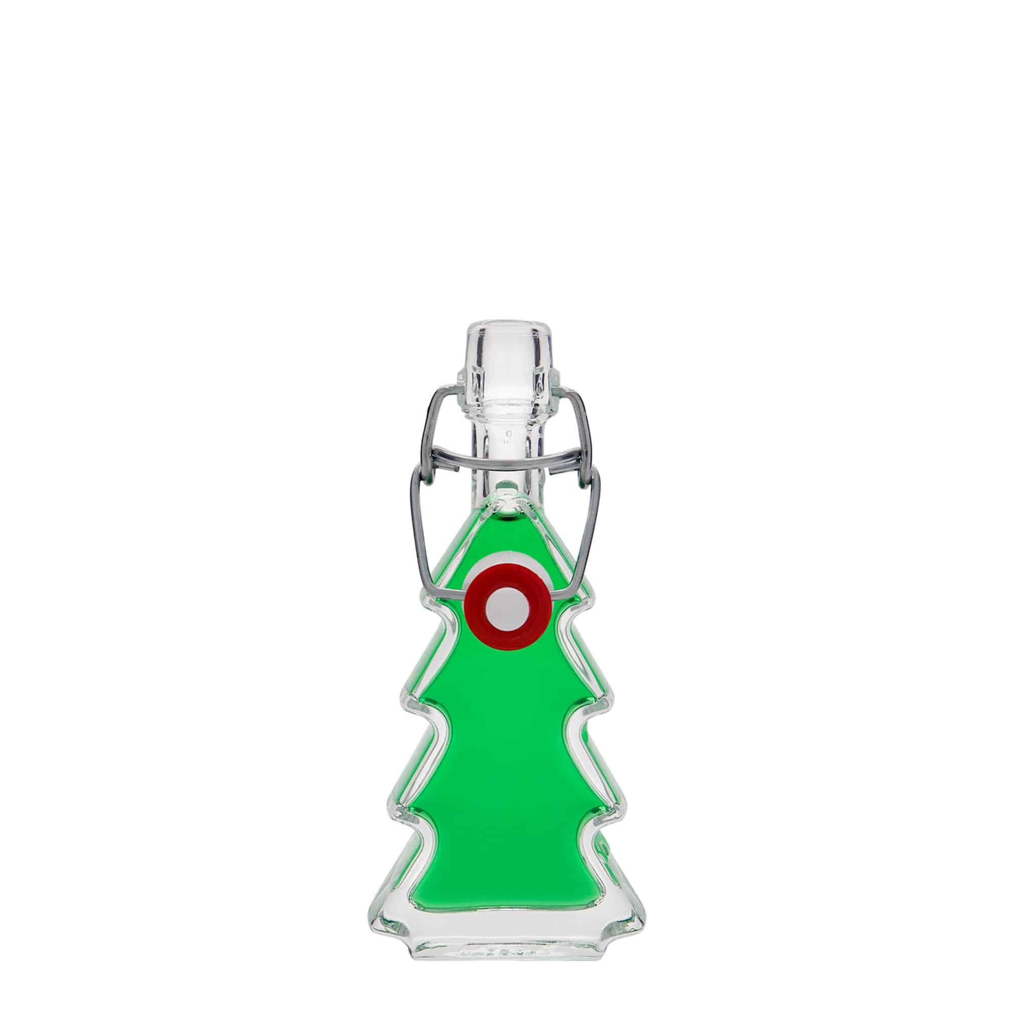 40 ml-es üvegpalack 'Tannenbaum', szájnyílás: csatos zár