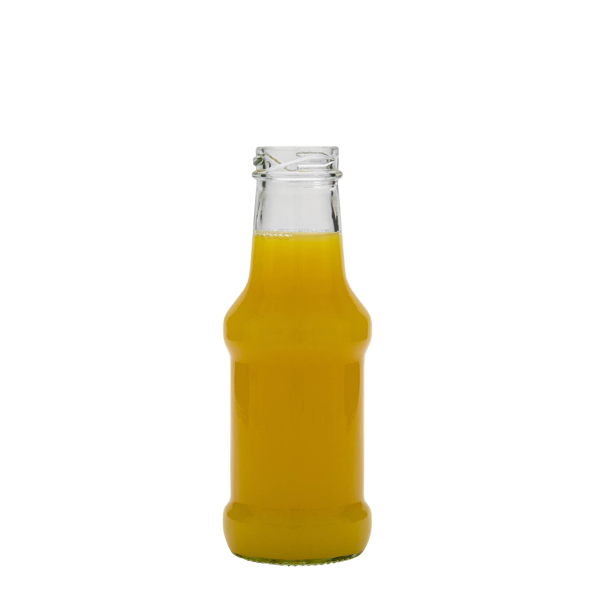 250 ml szószosüveg, üveg, nyílás: csavaros zárófedél (TO 38)