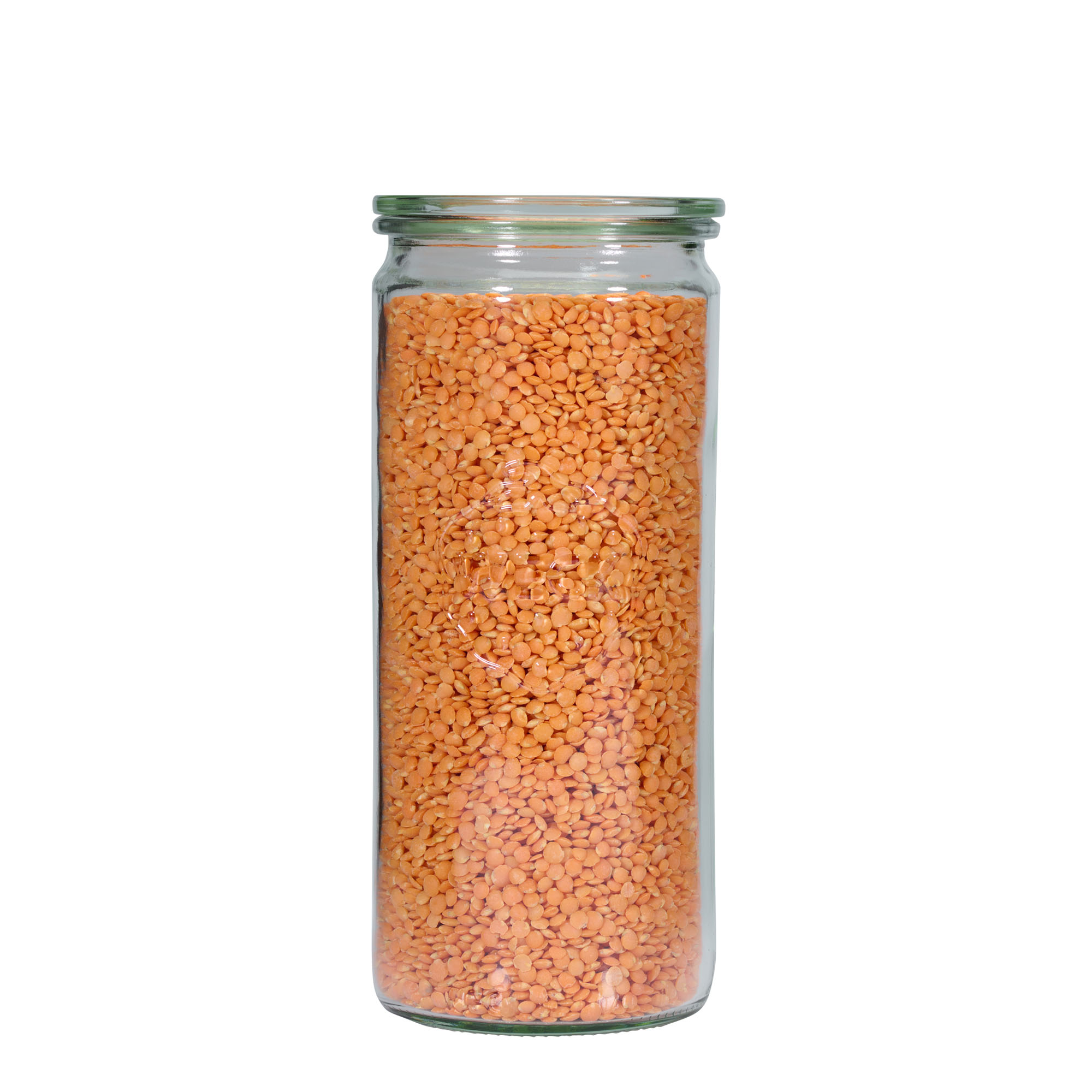 1.040 ml WECK hengeres üveg, száj: kerek perem