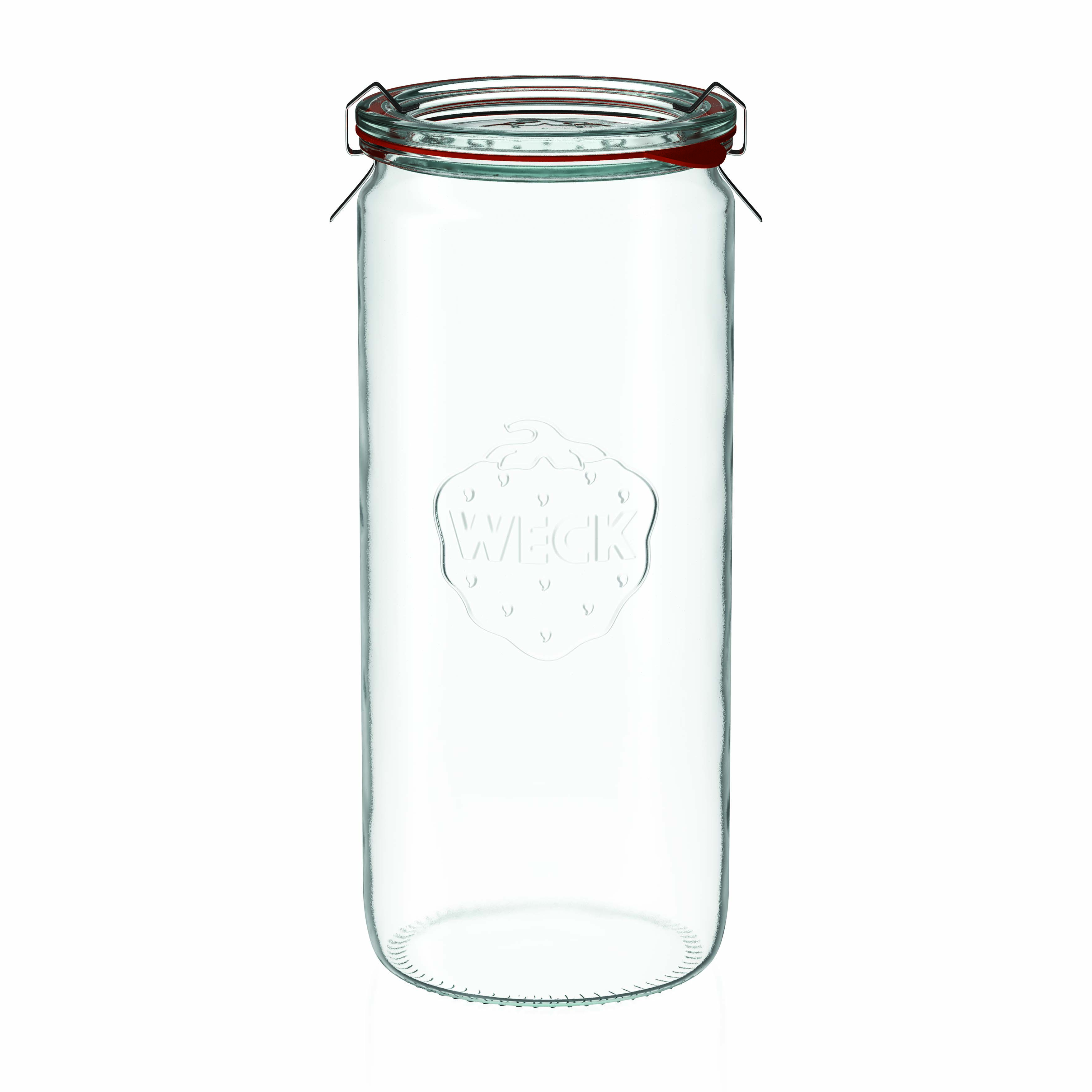 1.040 ml WECK hengeres üveg, száj: kerek perem