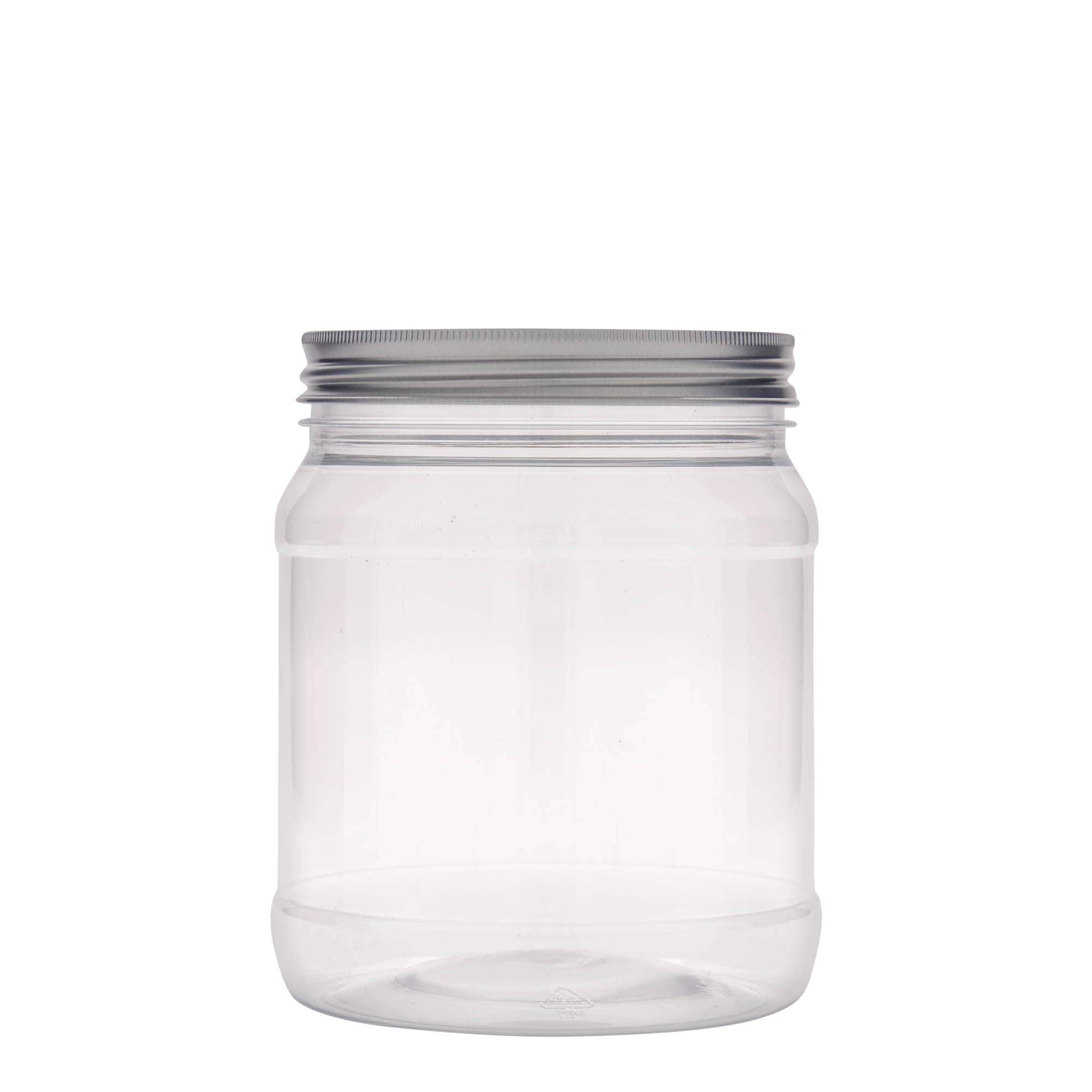 1000 ml-es PET-doboz 'Lulu', műanyag, szájnyílás: 100/400