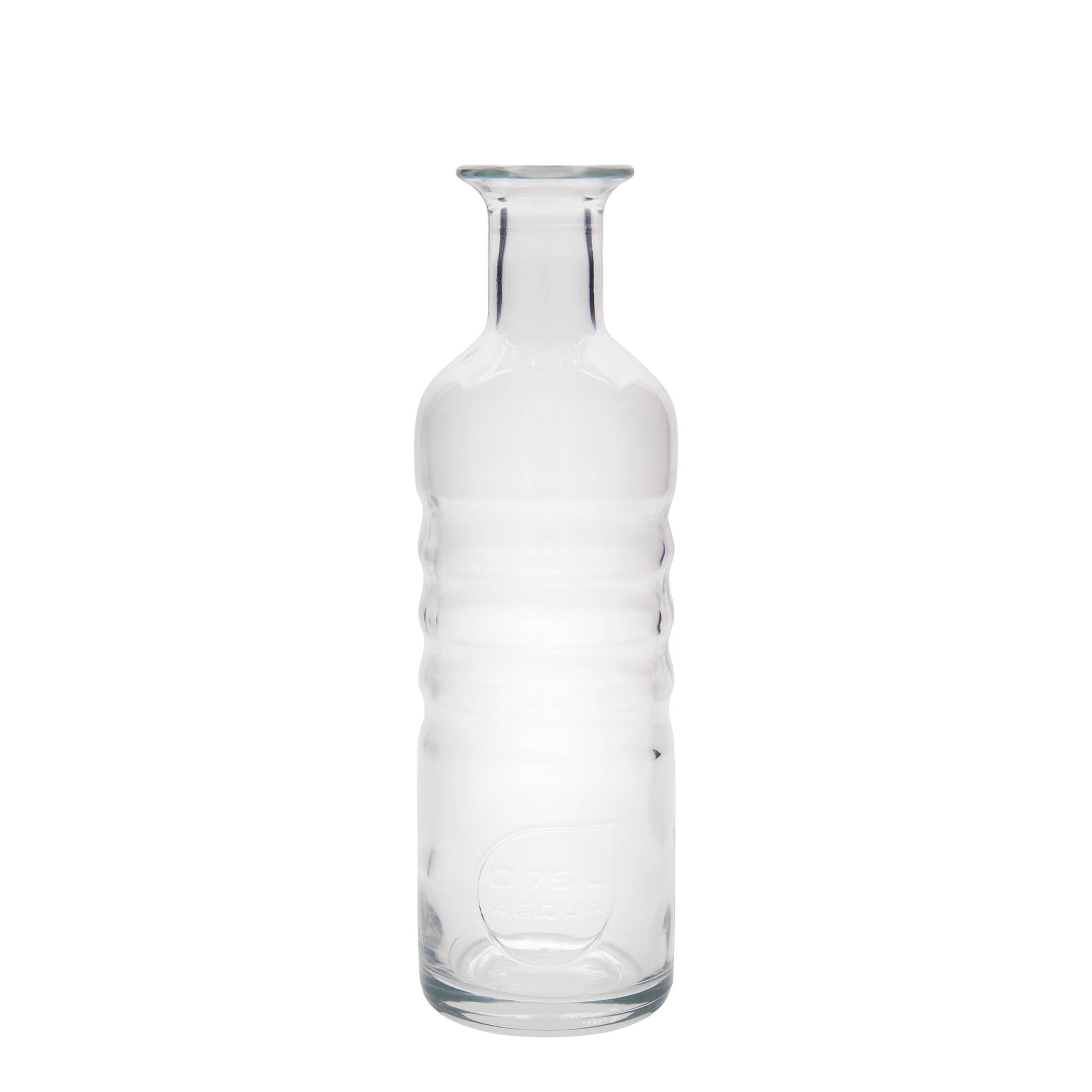 750 ml üvegpalack 'Optima Acqua', nyílás: dugó