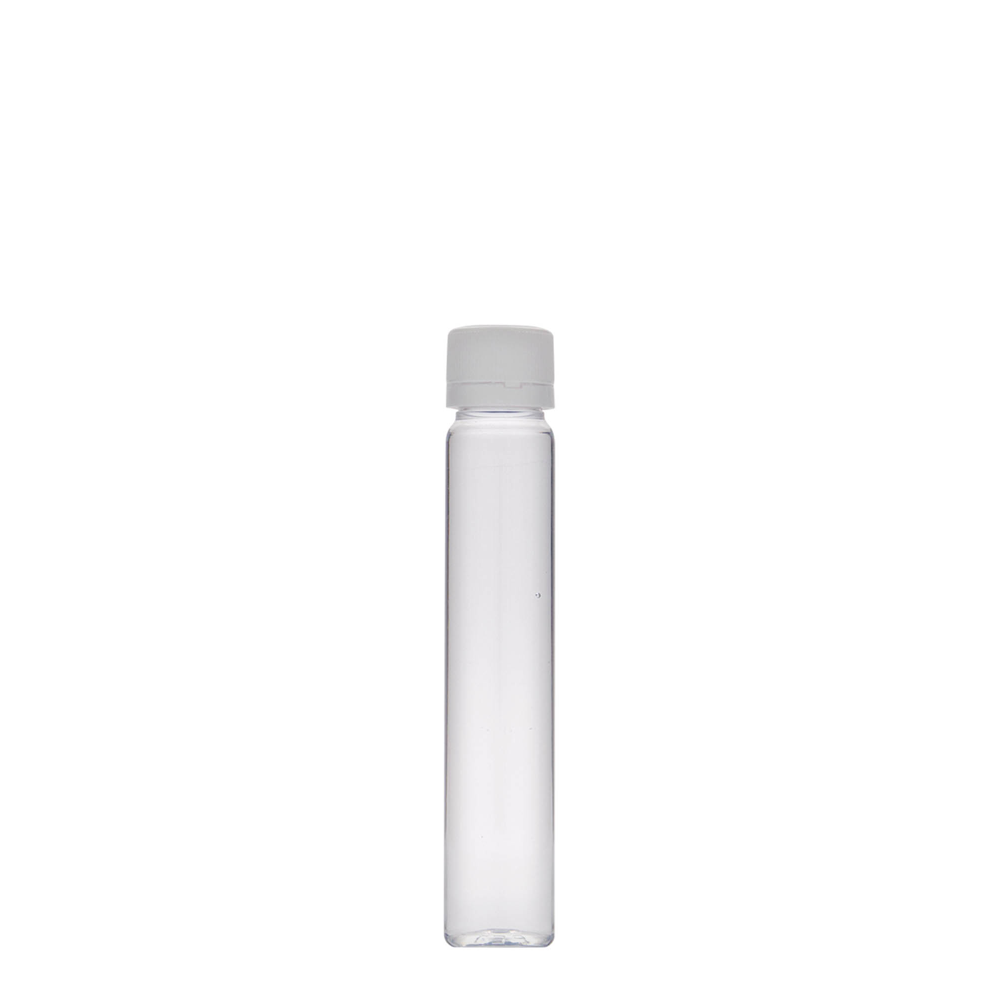 25 ml PET-cső, műanyag, nyílás: csavarzár