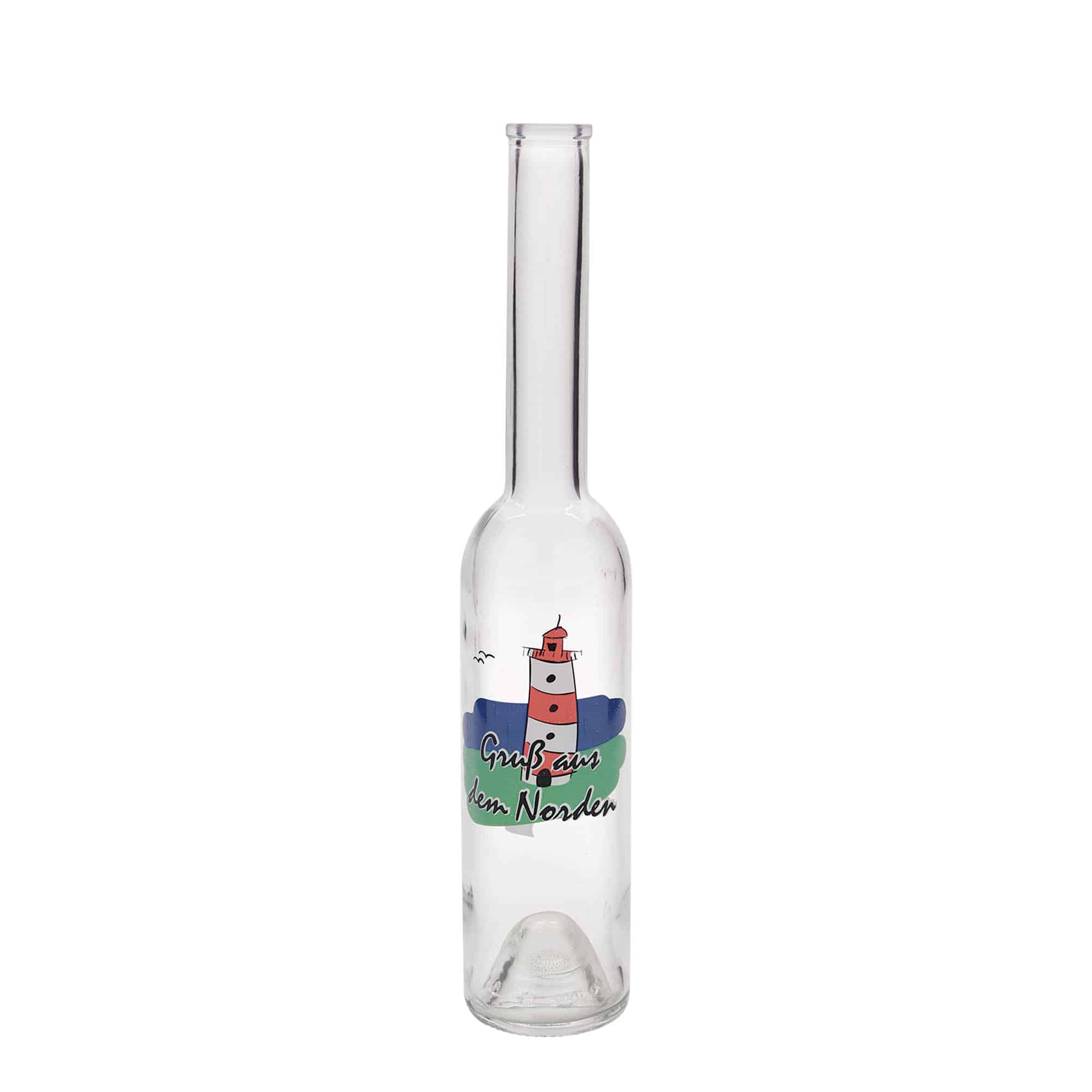 350 ml üvegpalack 'Opera', motívum: Észak, nyílás: parafa