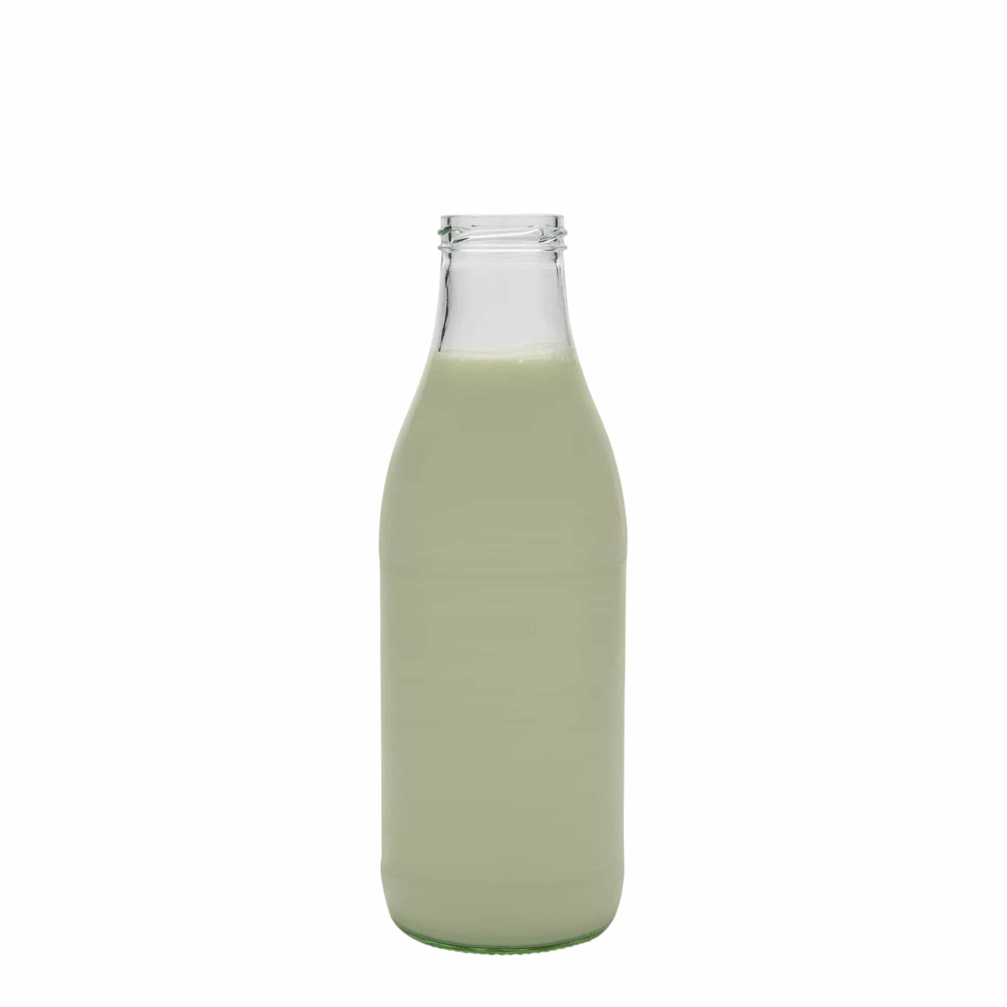 1.000 ml széles szájú palack Lorenzo, nyílás: Twist-Off (TO 48)