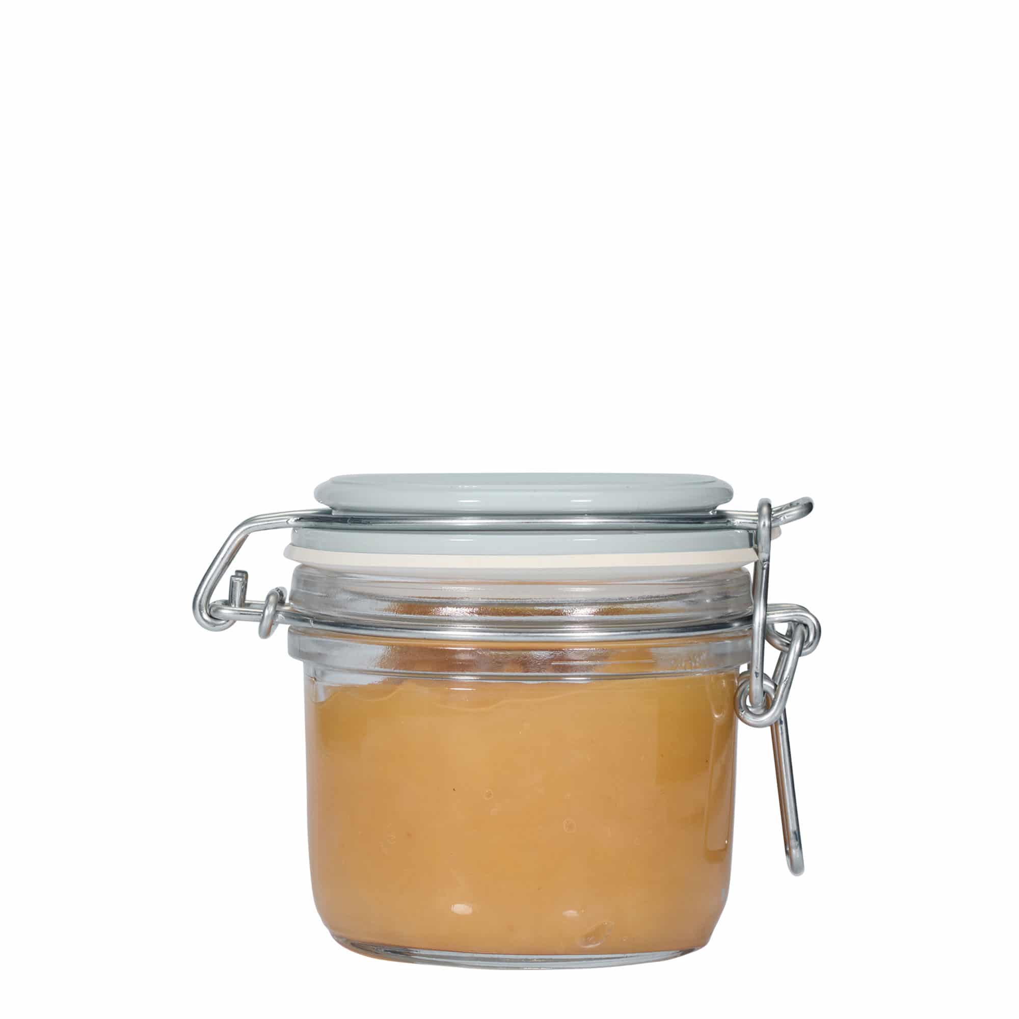 200 ml-es fémcsatos üveg 'Fido', kék, szájnyílás: fémcsatos zár