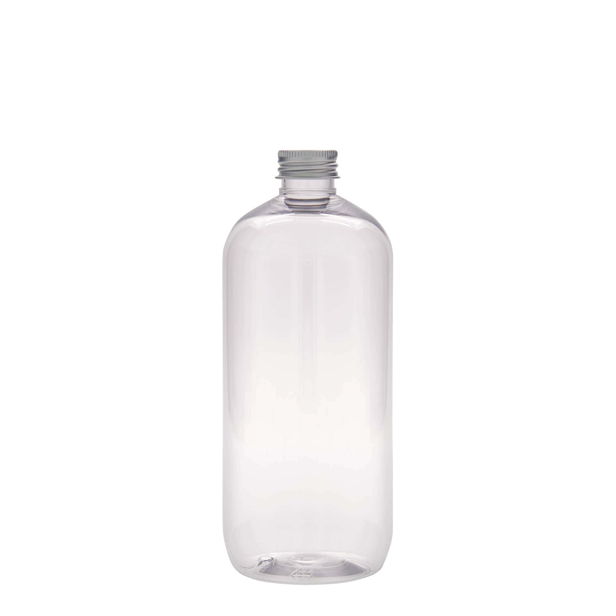 500 ml-es PET-palack 'Boston', műanyag, szájnyílás: GPI 24/410