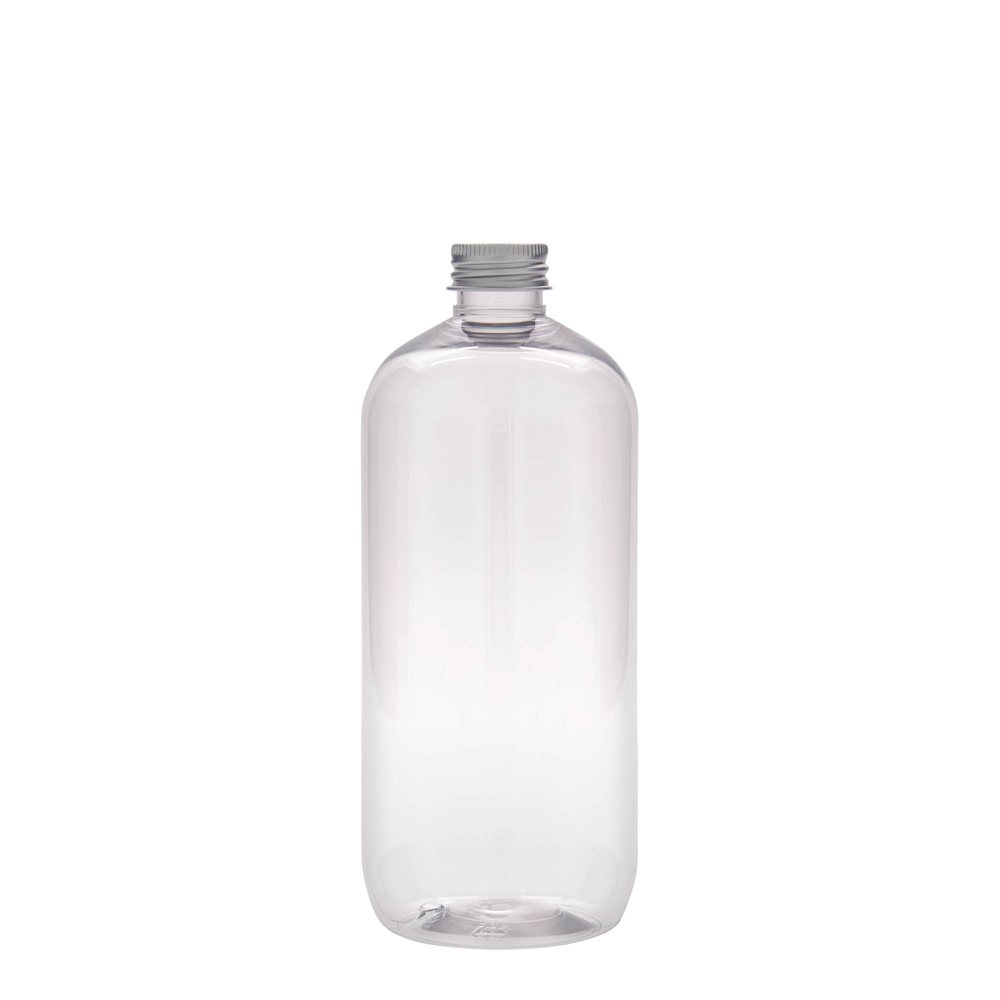 500 ml PET-palack 'Boston', műanyag, nyakméret: 24/410