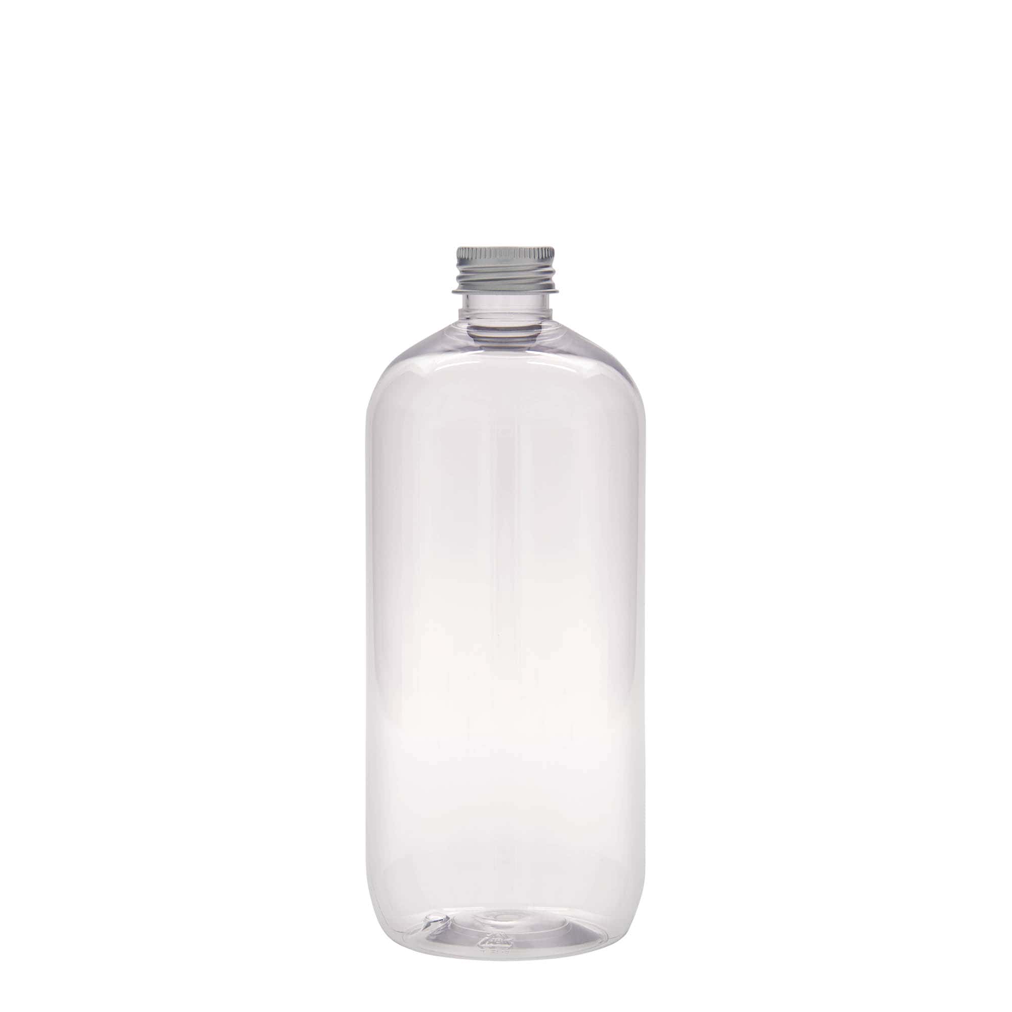 500 ml PET-palack 'Boston', műanyag, nyakméret: 24/410