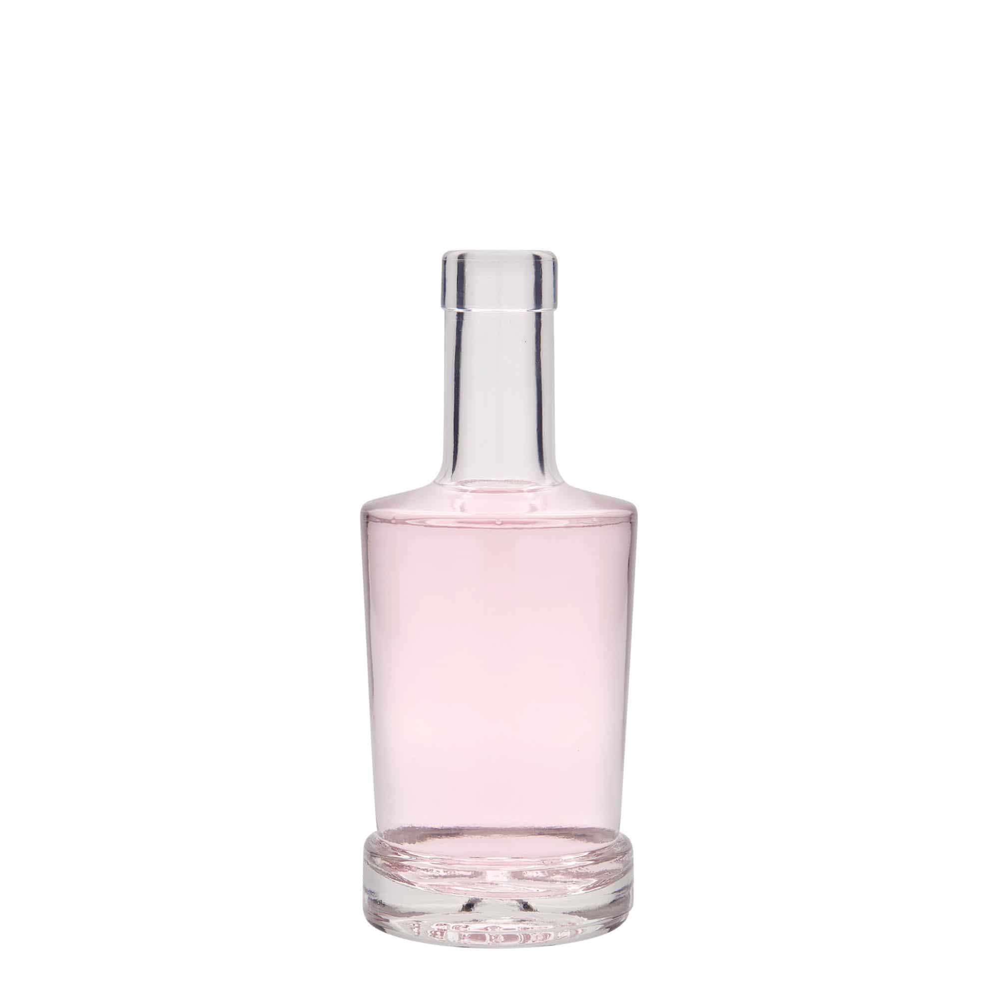 250 ml-es üvegpalack 'Deborah', szájnyílás: parafadugó