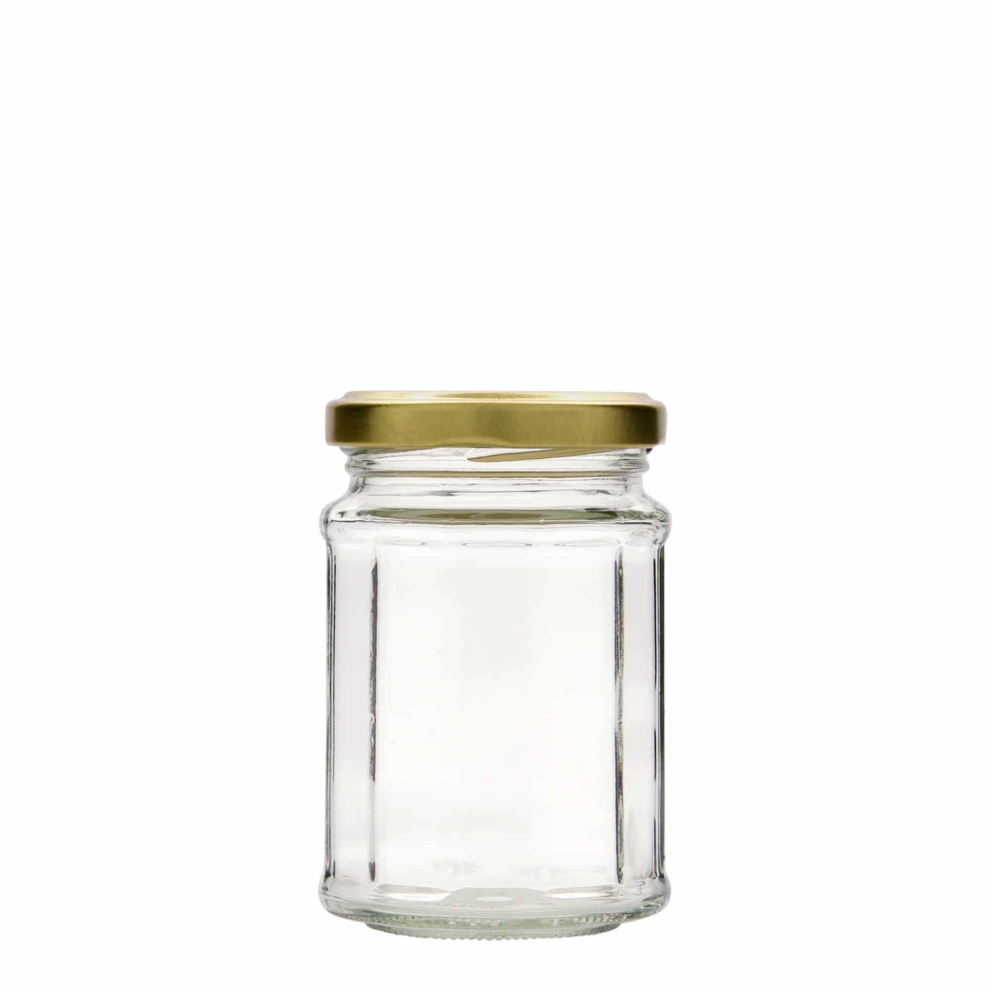 192 ml hatszögletű üveg, tizenkétszögű, nyílás: Twist-Off (TO 58)