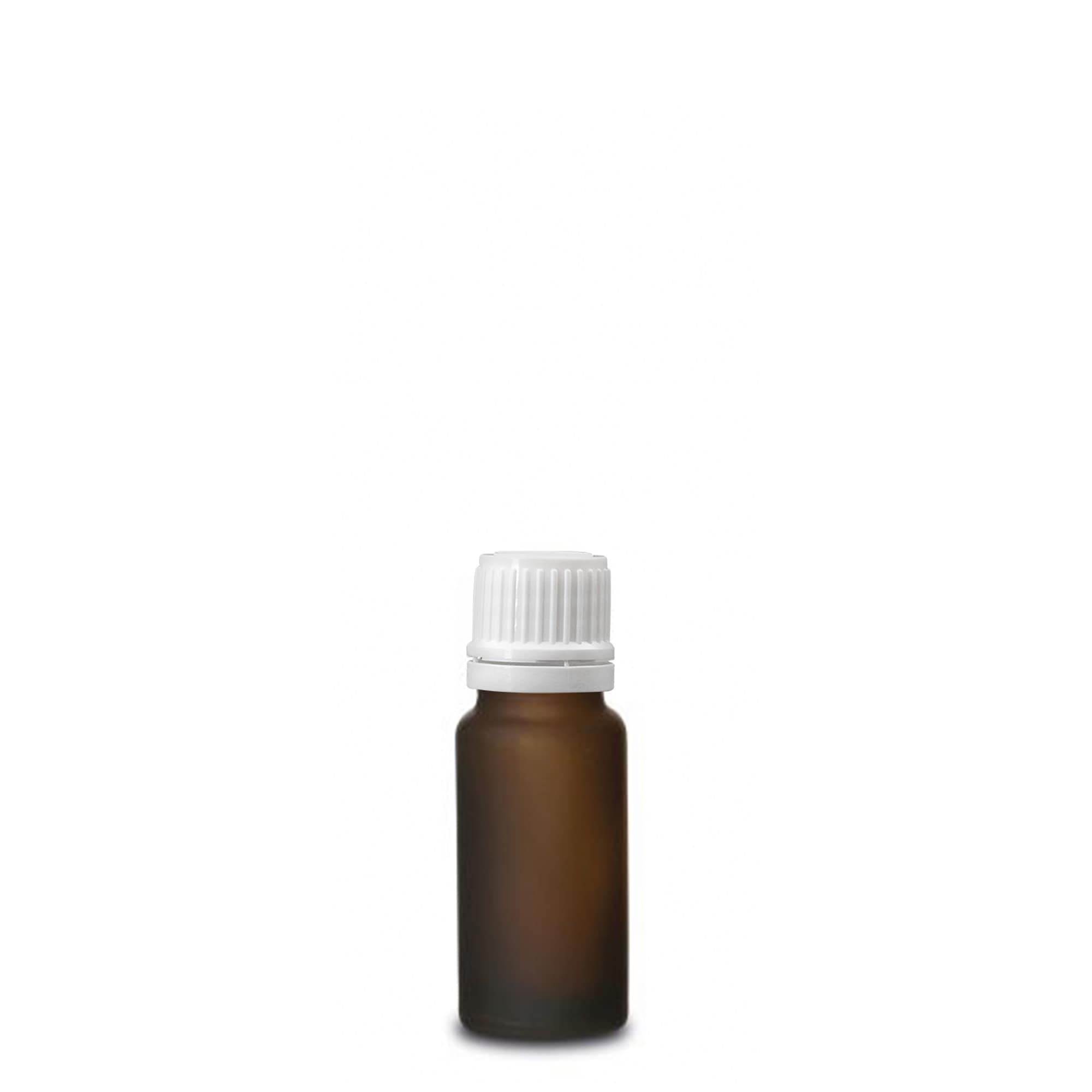 10 ml orvosi üveg, barna, mattított, nyílás: DIN 18