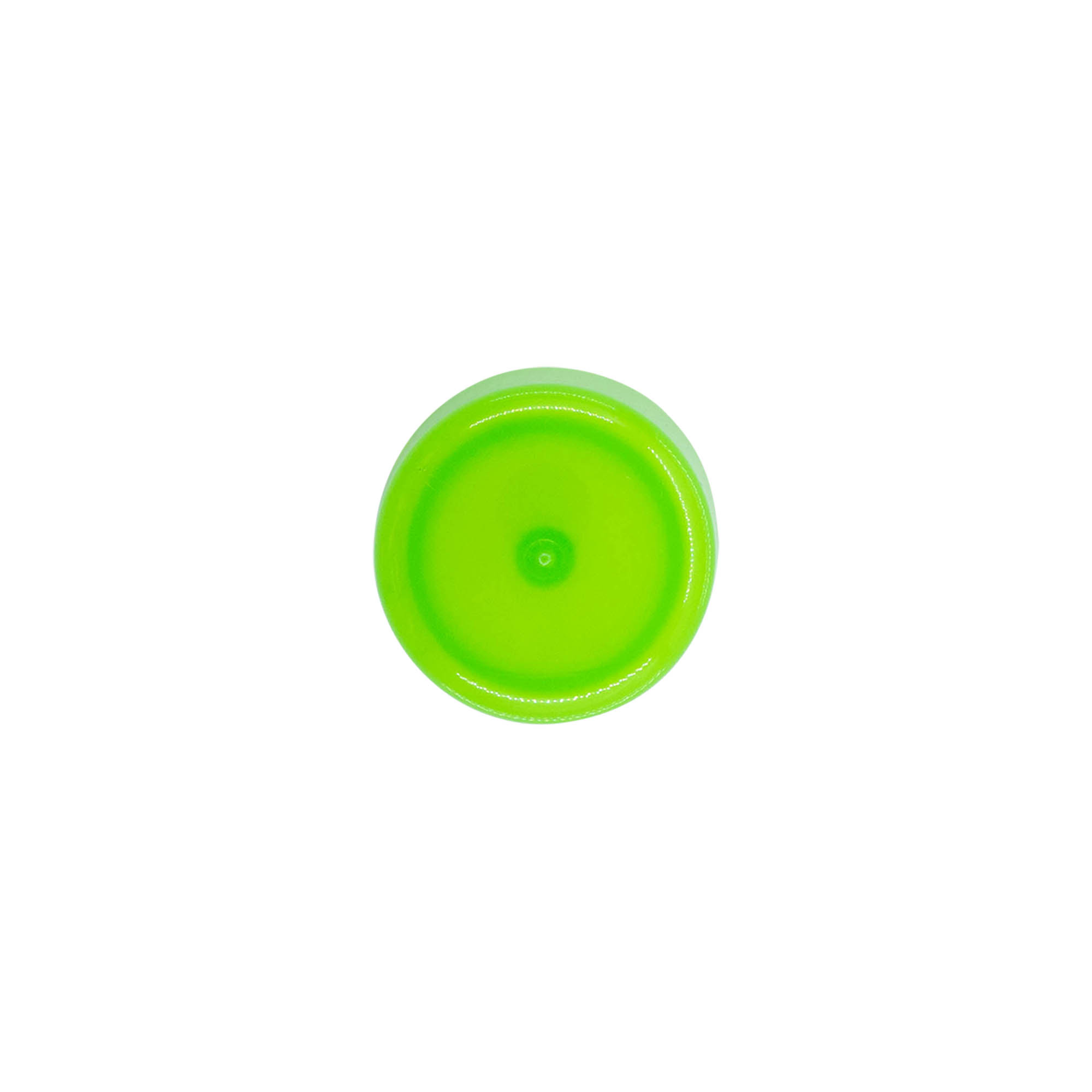 Csavaros záróelem fecskendőbetéttel, PP műanyag, zöld, nyílásra: 24/410 Csavaros záróelem fecskendőbetéttel, PP műanyag, zöld, nyílásra: 24/410