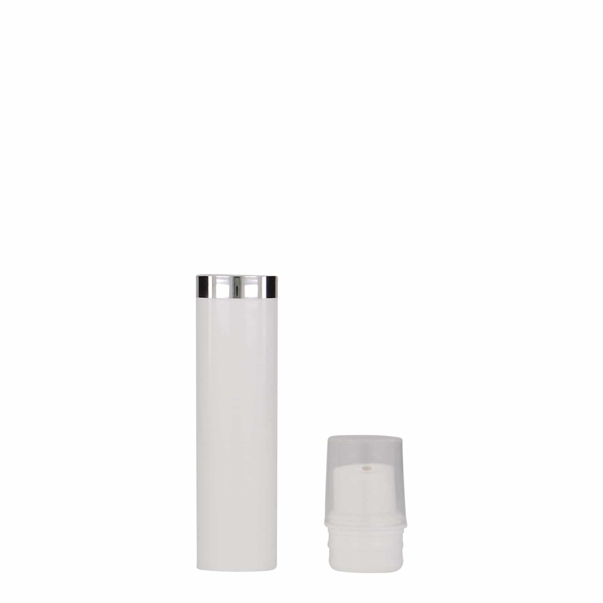 15 ml Airless adagoló 'Nano', PP-műanyag, fehér