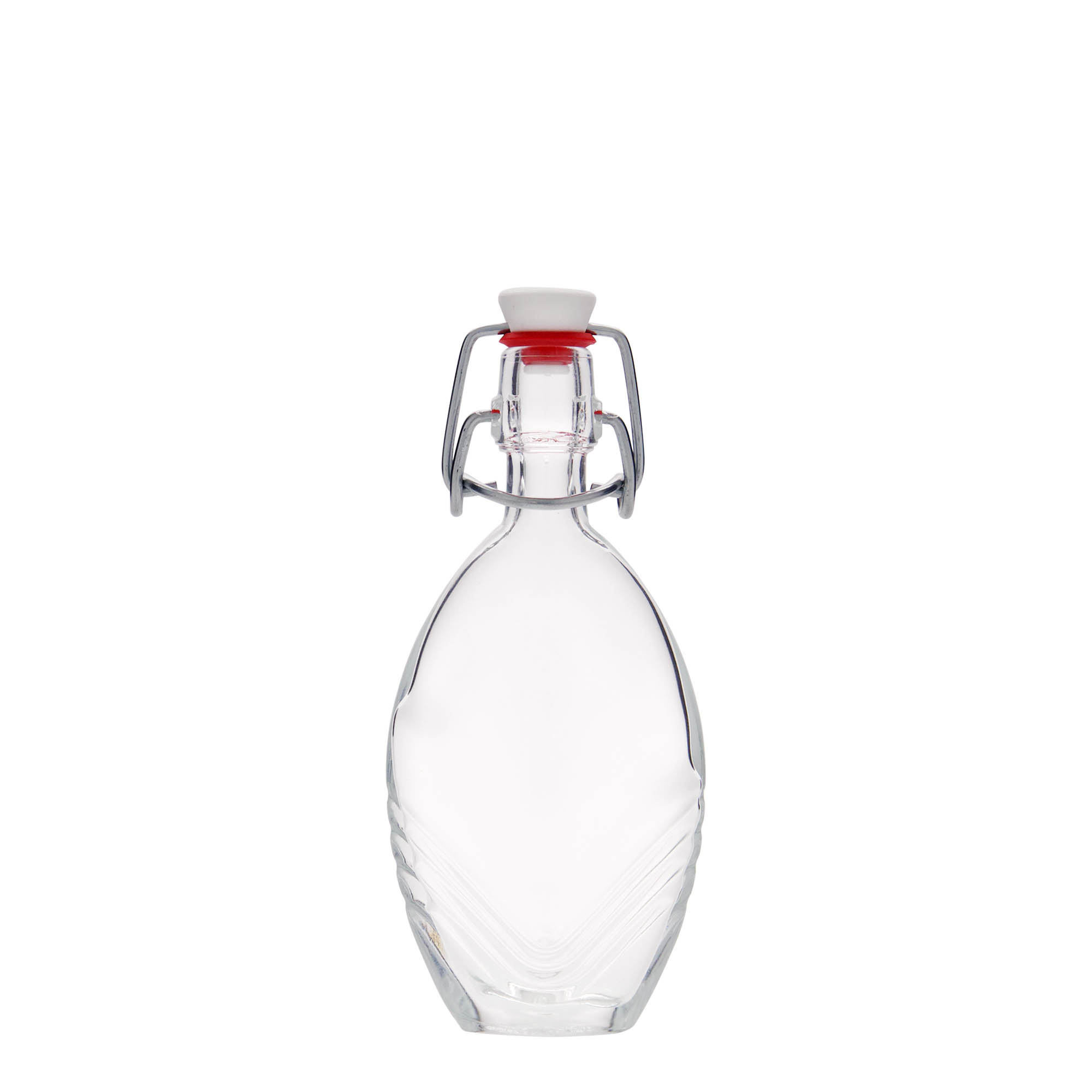 40 ml üvegpalack 'Florence', ovális, nyílás: patentzár 40 ml üvegpalack 'Florence', ovális, nyílás: patentzár