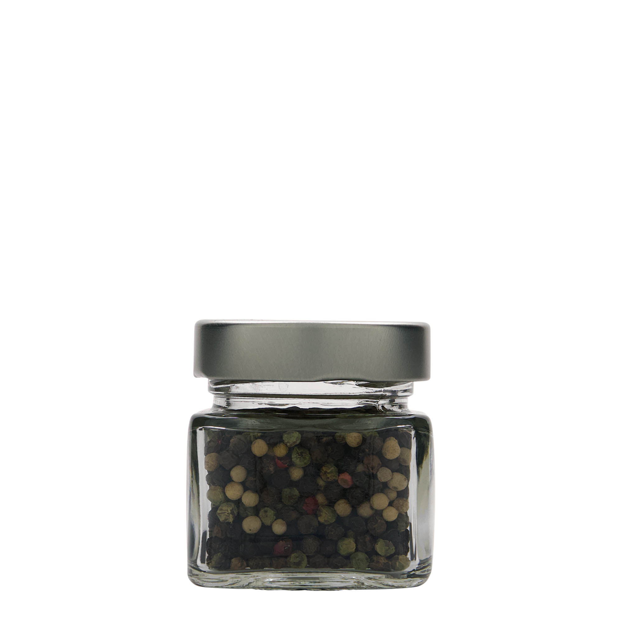 106 ml négyzetes üveg 'Ikarus', nyílás: Deep-Twist-Off (DTO 58)