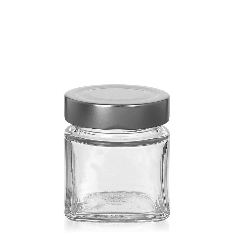 106 ml négyszögletes üveg 'Luxor', nyílás: Deep-Twist-Off (DTO 58)