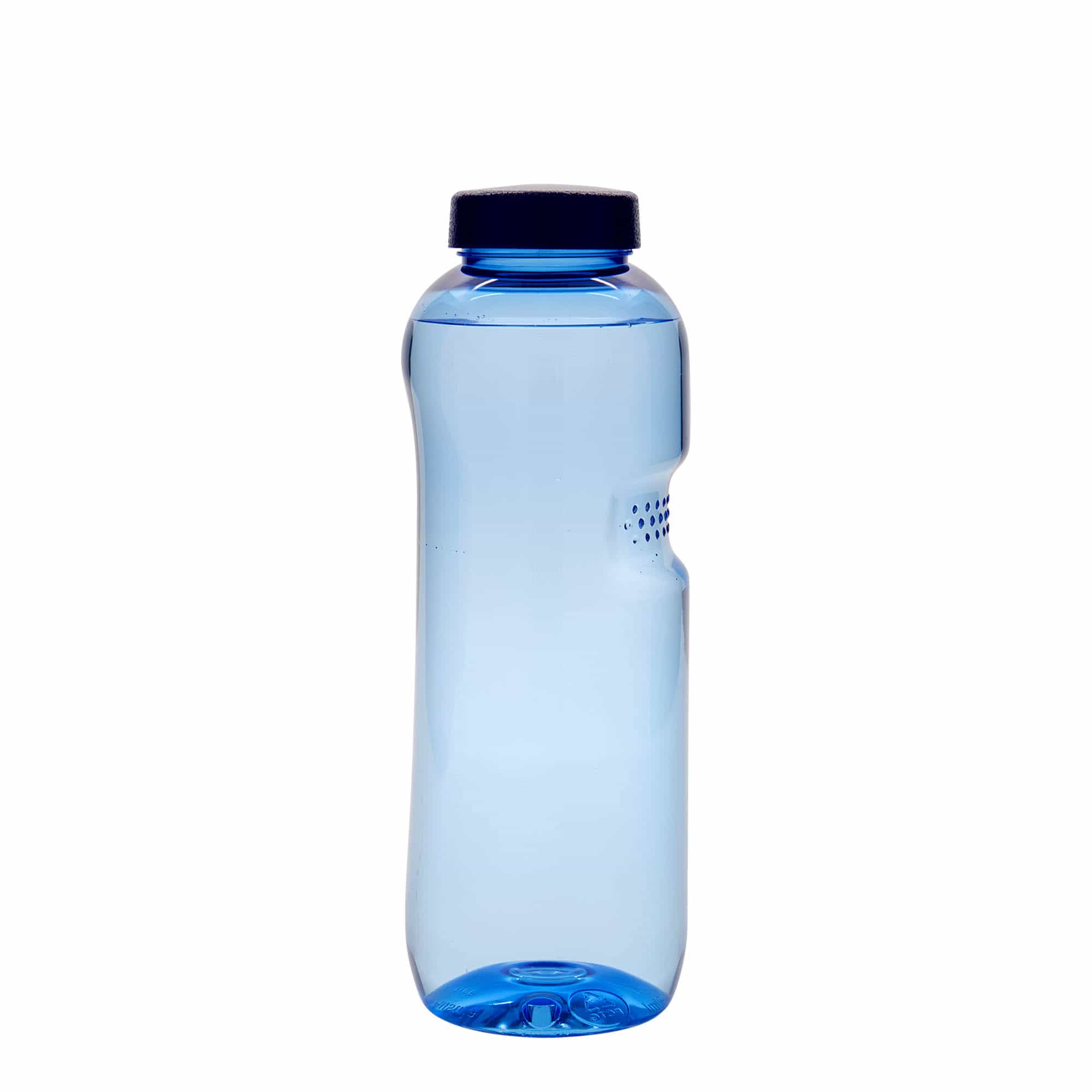 750 ml-es PET-ivópalack 'Kavodrink', műanyag, kék