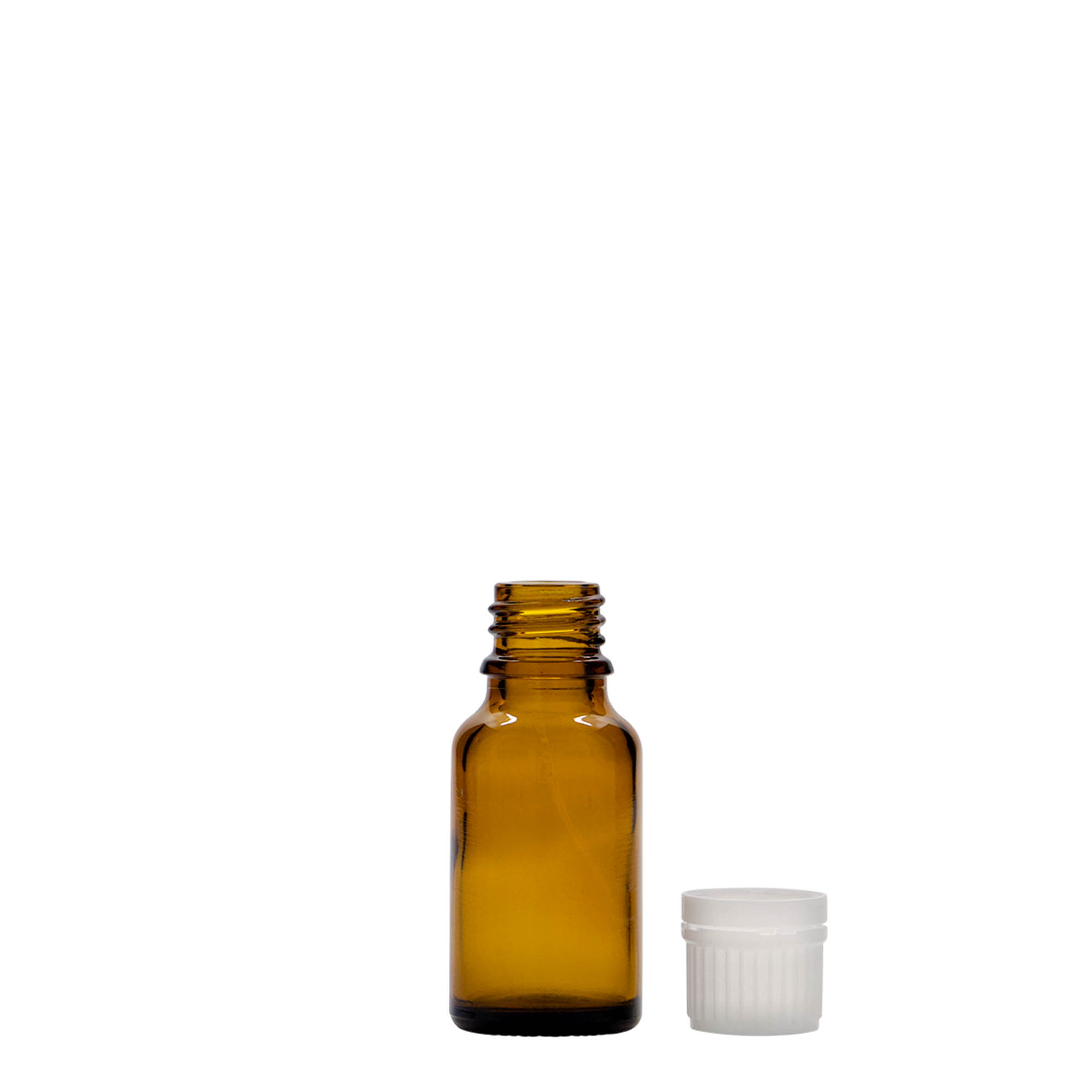 15 ml orvosi üveg, barna, nyílás: DIN 18 15 ml orvosi üveg, barna, nyílás: DIN 18