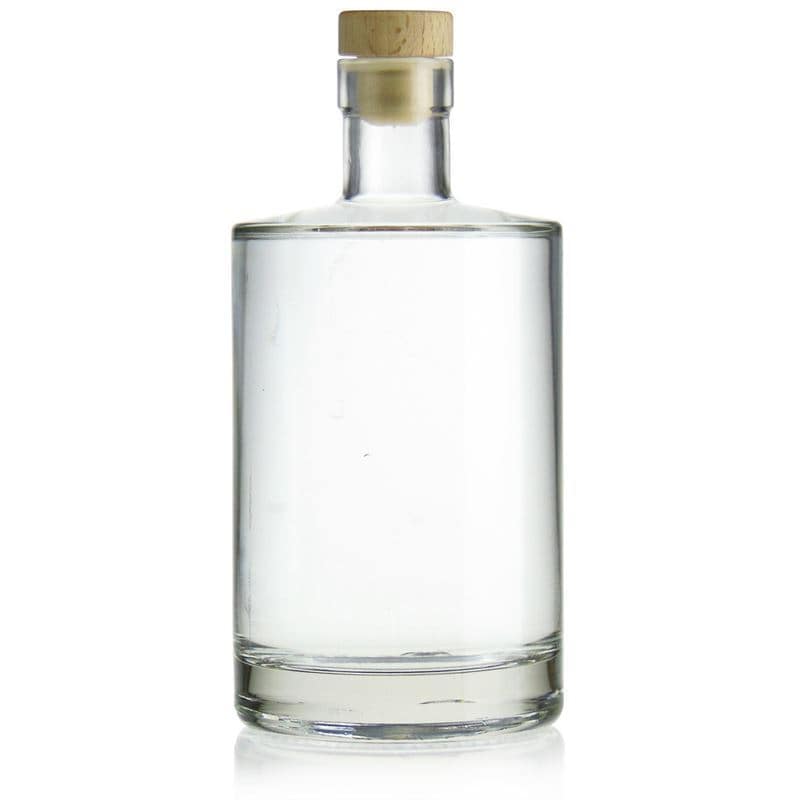 700 ml-es üvegpalack 'Aventura', szájnyílás: parafadugó