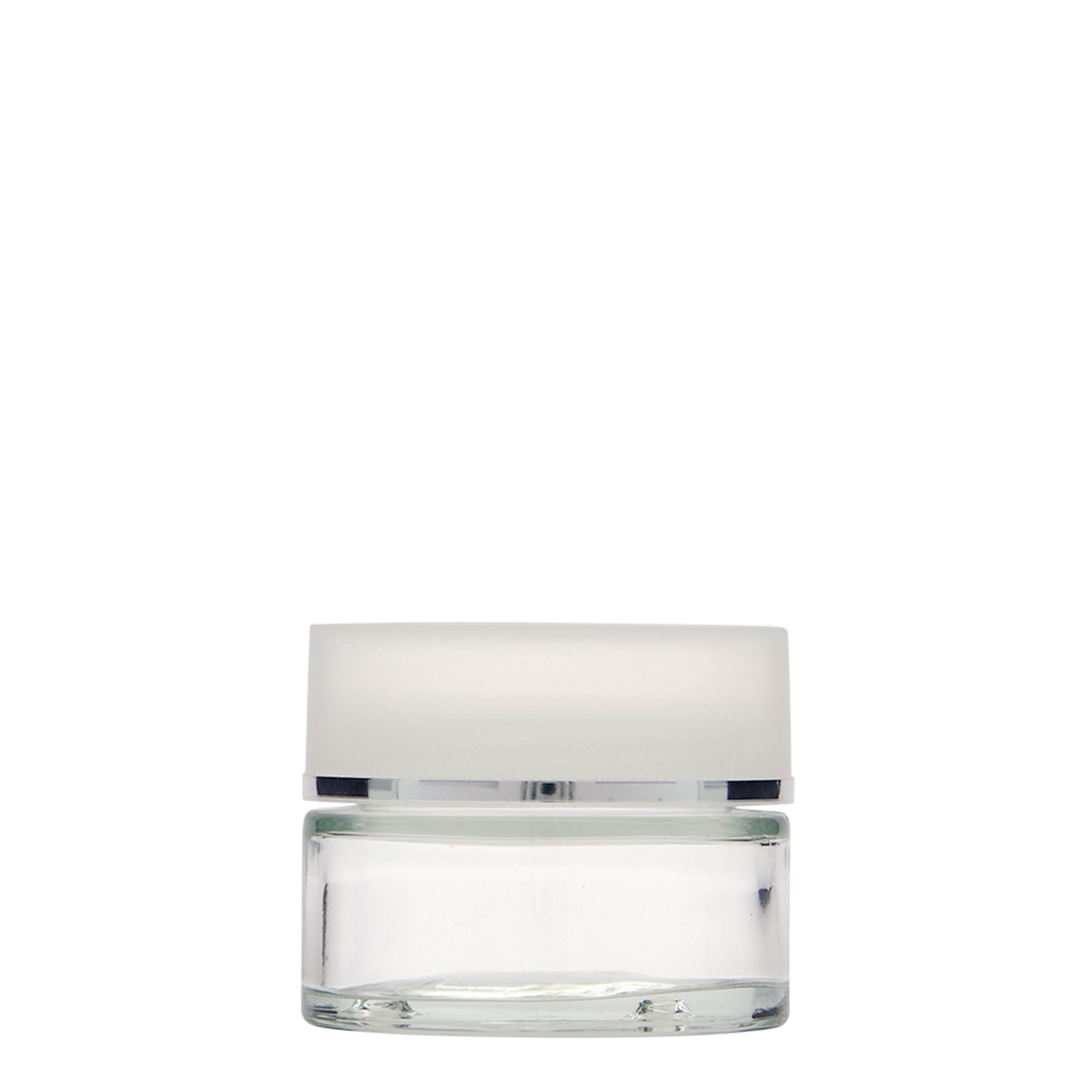 50 ml tégely 'Clear Edition', üveg, nyílás: csavarzár 50 ml tégely 'Clear Edition', üveg, nyílás: csavarzár